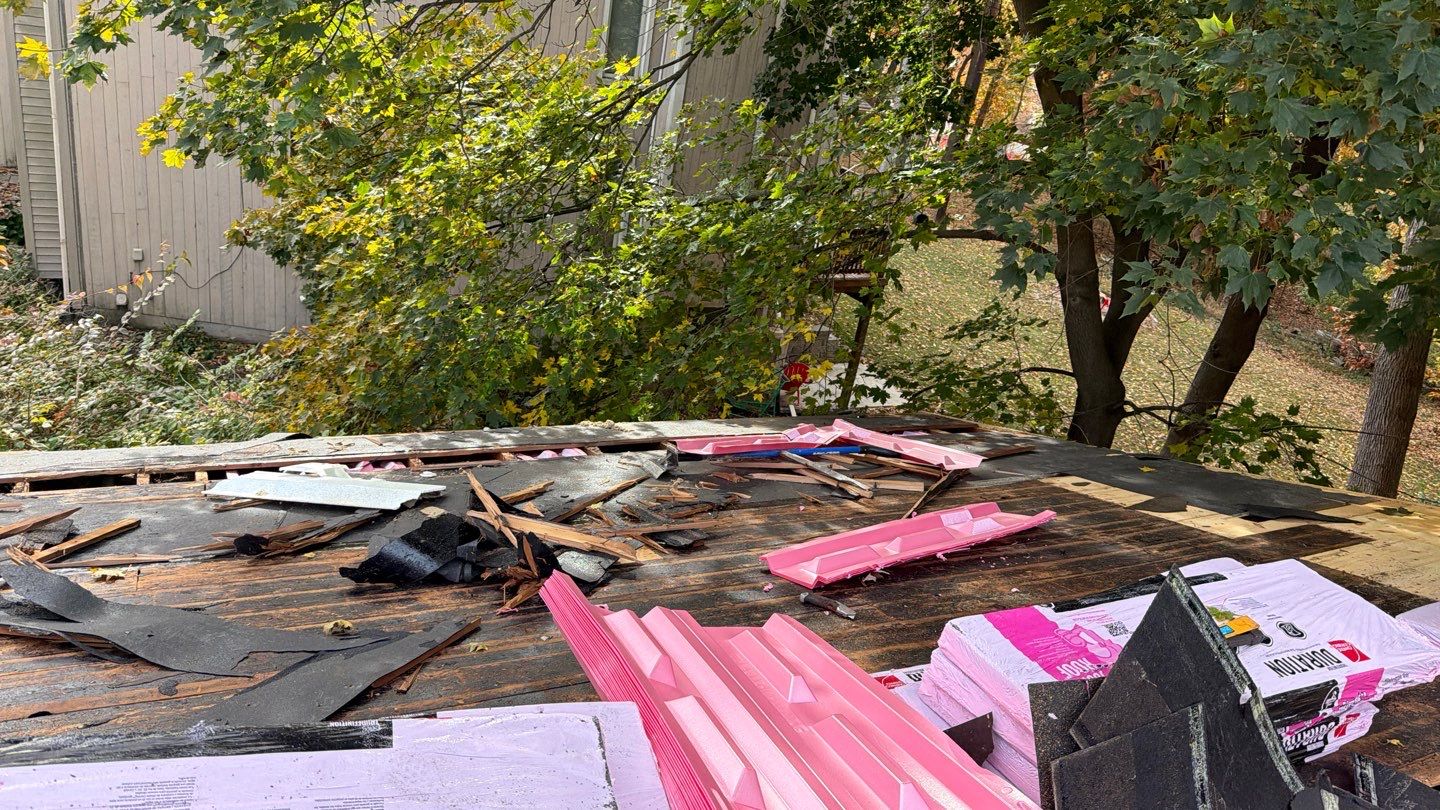 Roof Replacement using Owens Corning Slatestone Gray by 180 Contractors