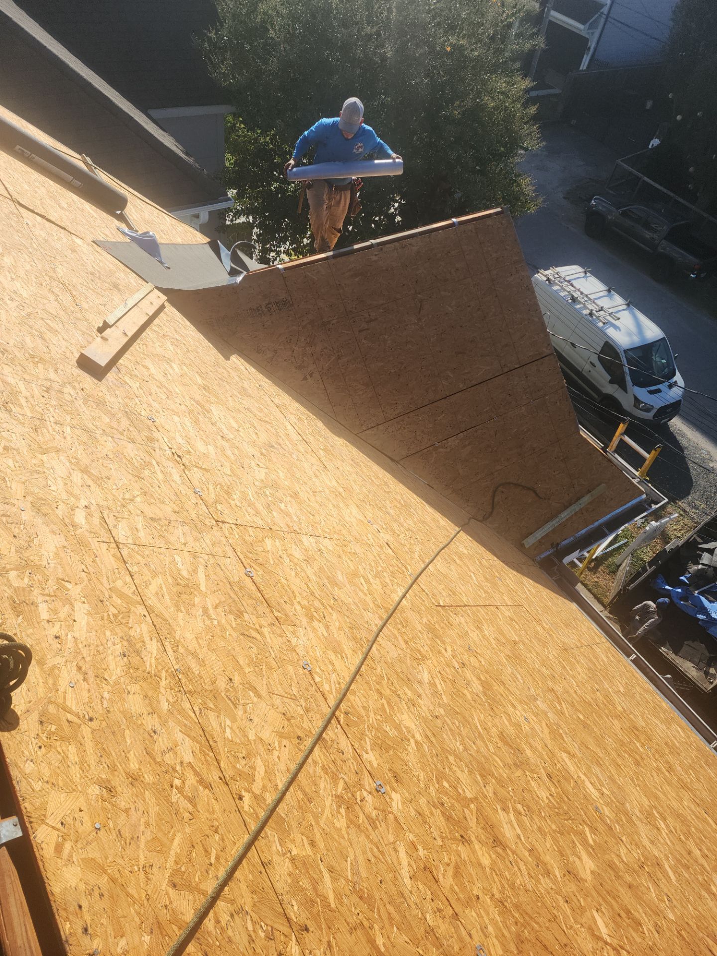 Residential Roofing Installation using Owen's Corning Duration (Lifetime) Shingles by Roof Repair Company