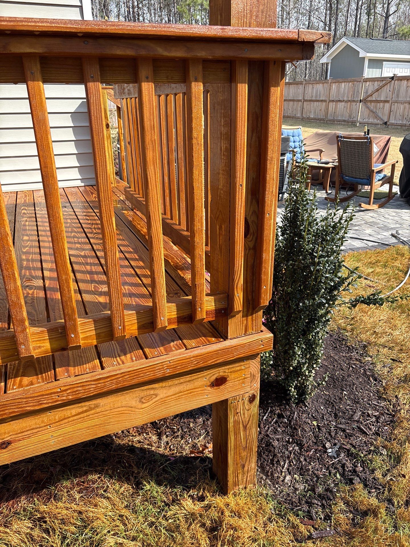 Deck using Wood Sealant by DuraSeal