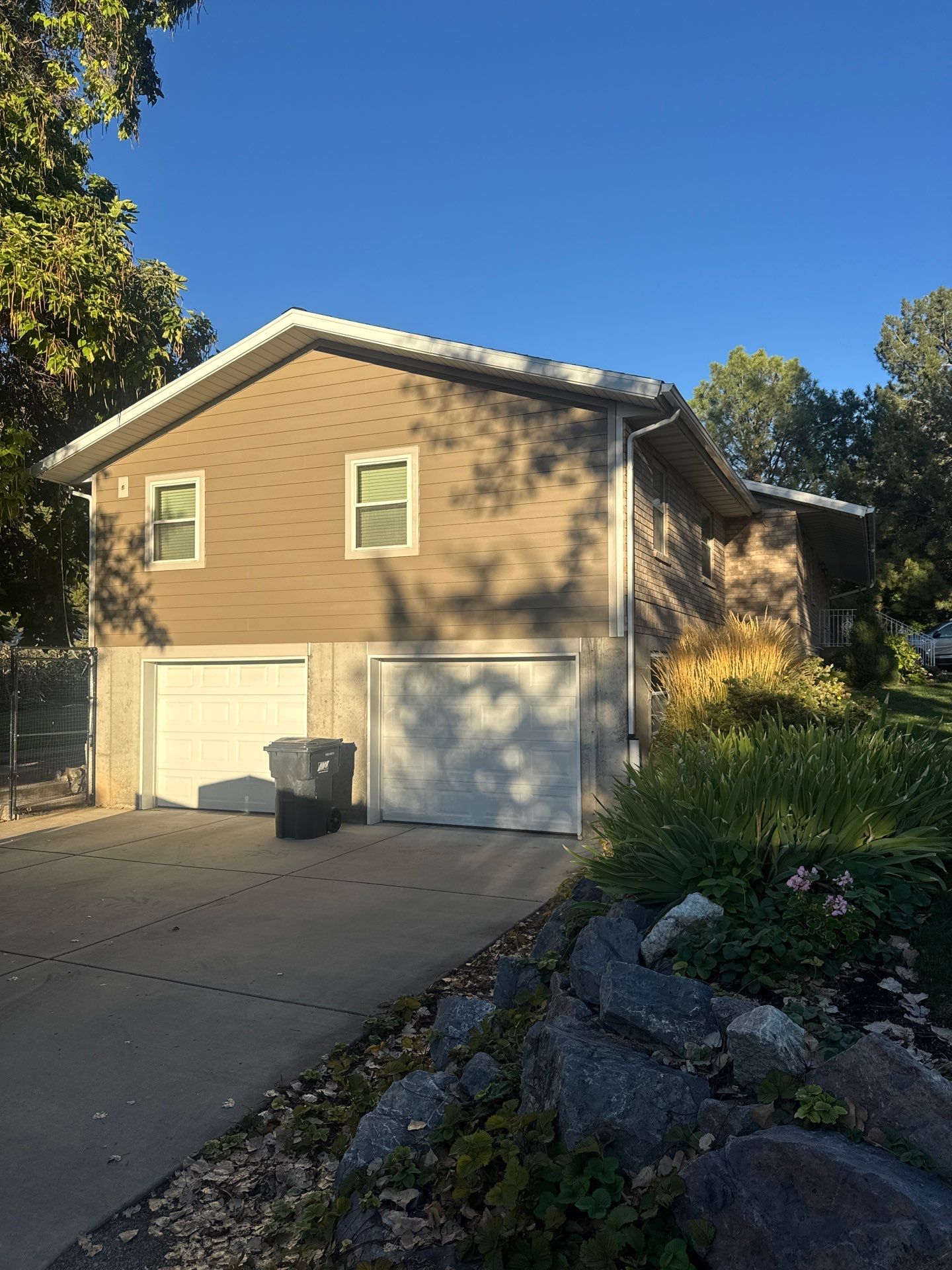 Project in Lindon, Ut by Master Rain Gutters.