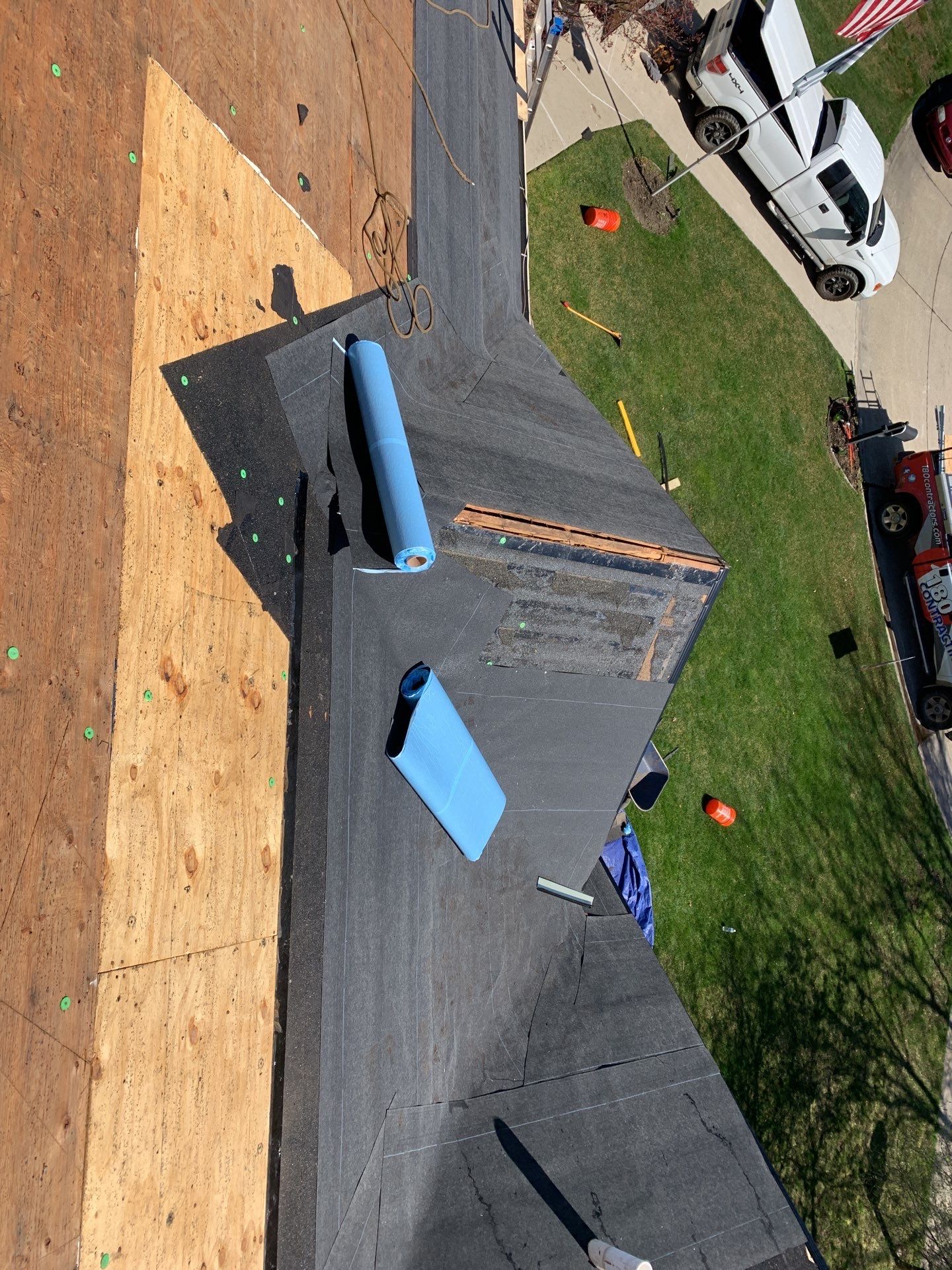 Roof Replacement using CertainTeed Landmark by 180 Contractors