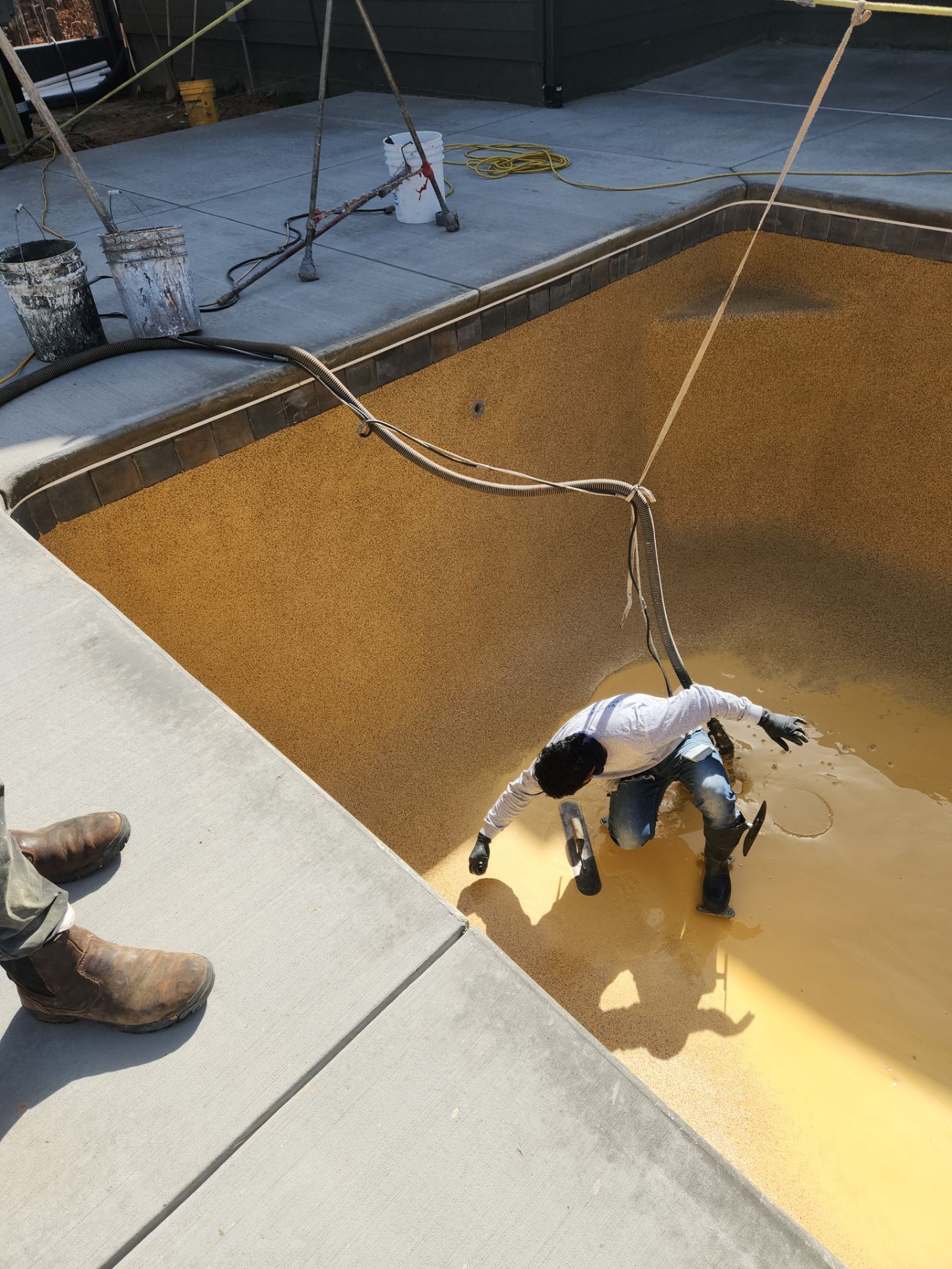 DS Line - Sandy Beach by Olympic Pool Plastering