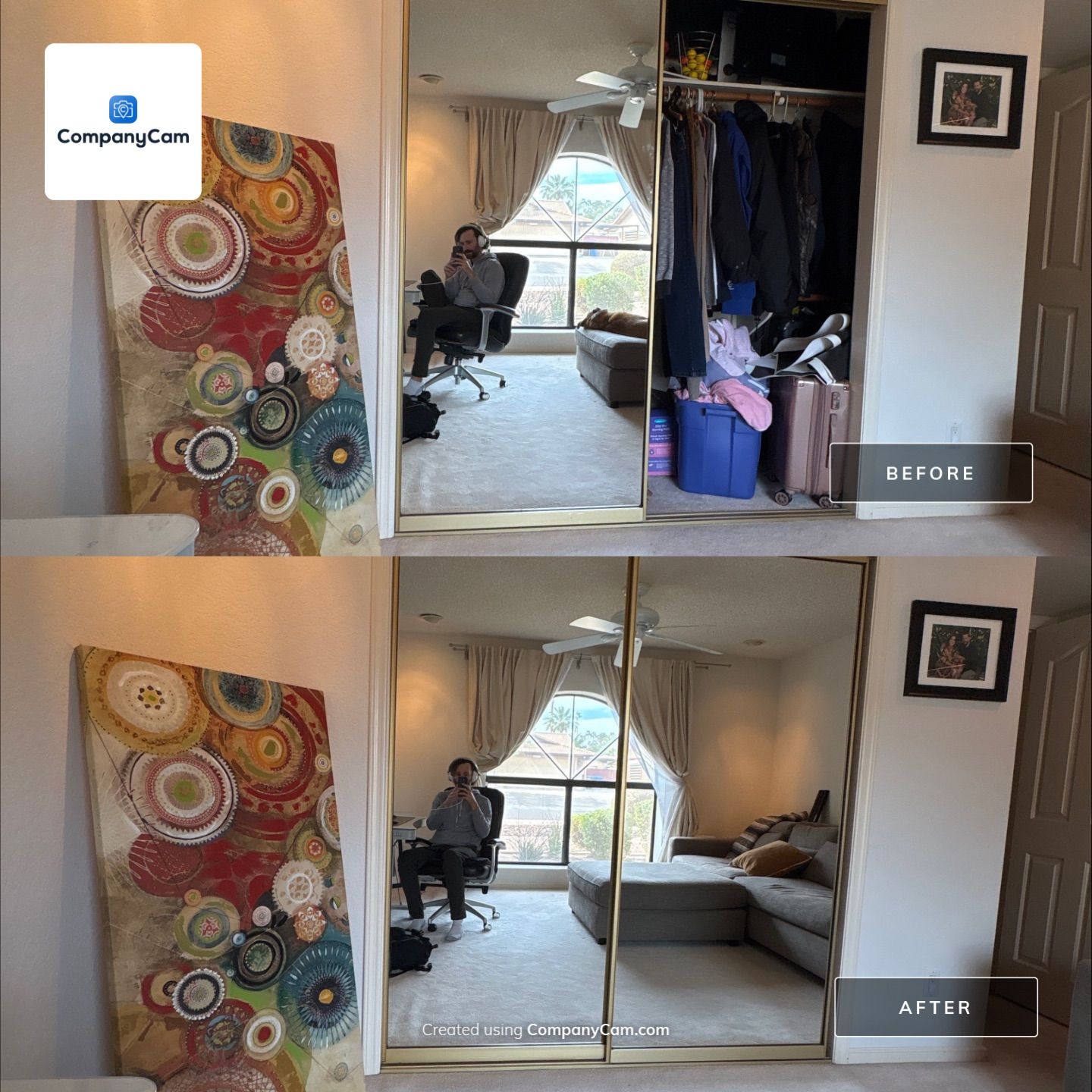 Bathroom Remodel using Drywall by CompanyCam Sales Demo