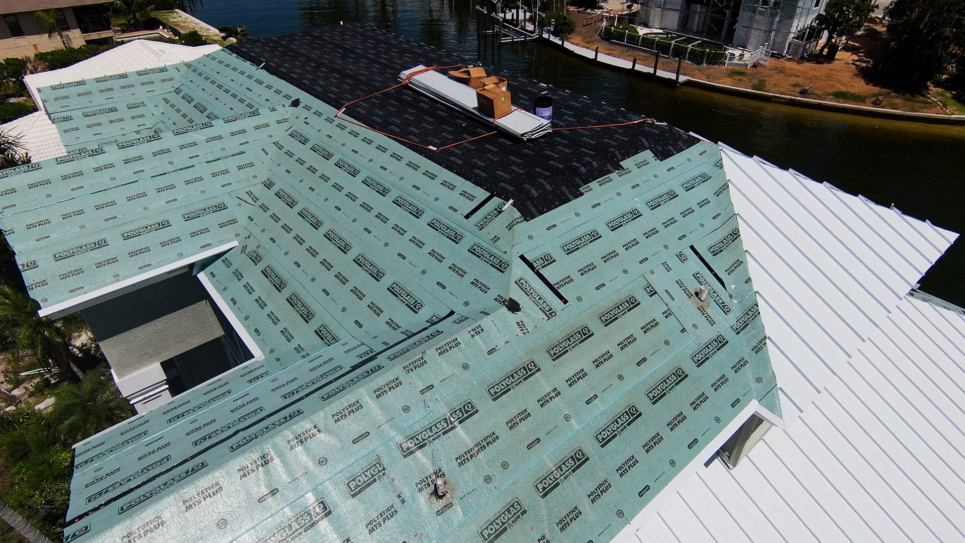 Sanibel Island Standing Seam Roof Replacement by Four Peaks Roofing