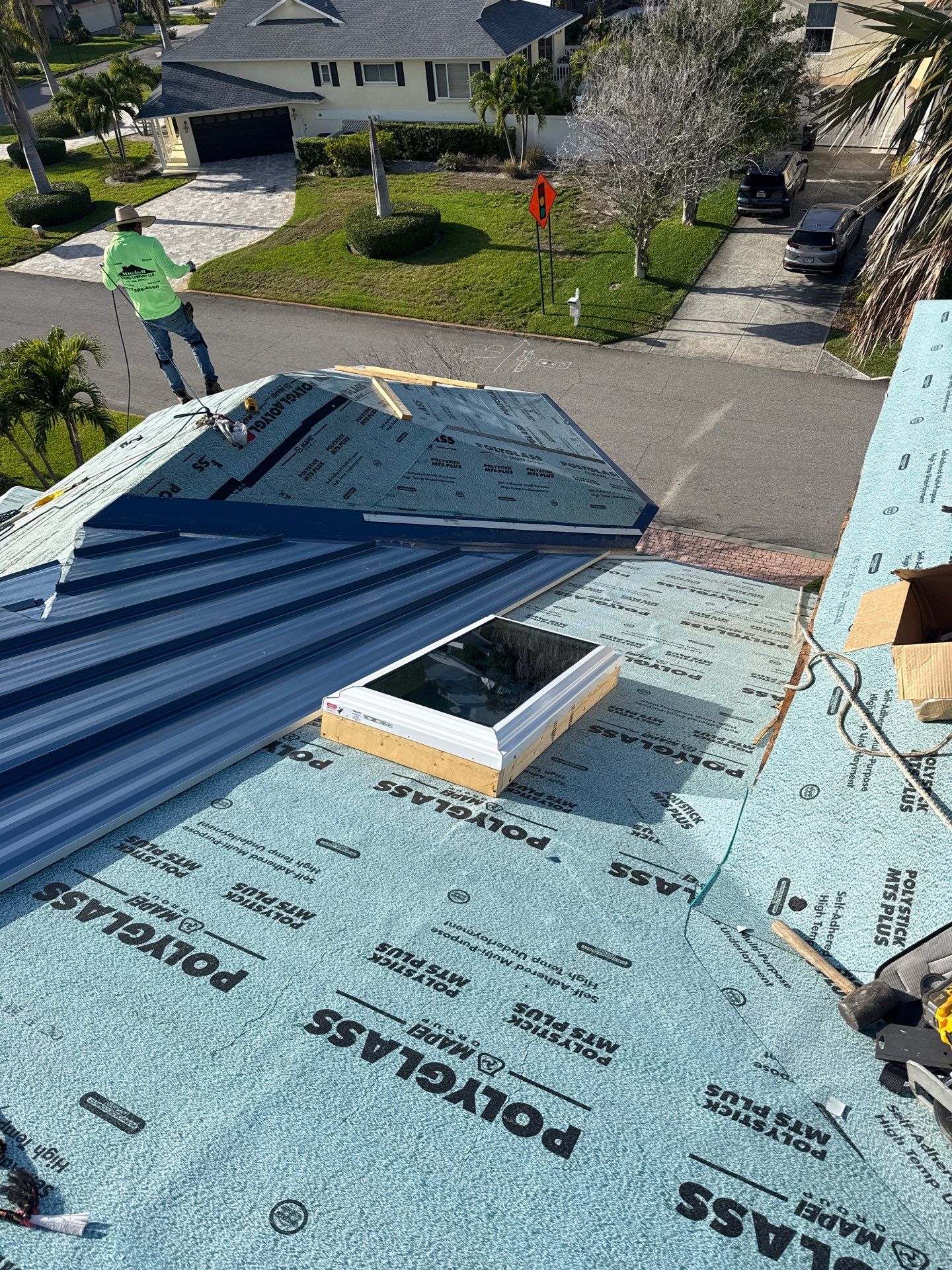 Project in St. Petersburg 33715 by Mitchell Roofing Company LLC