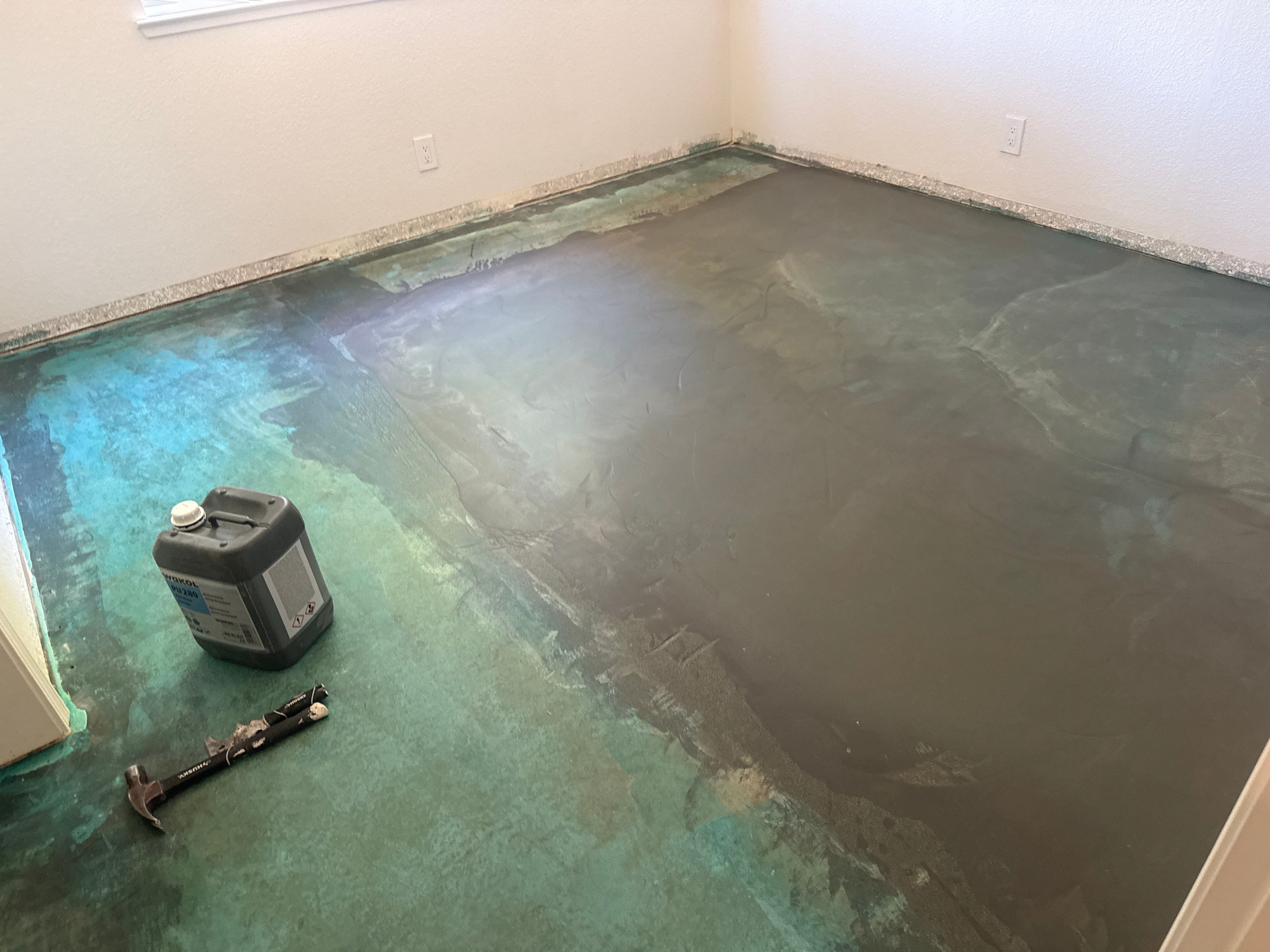 Custom Red Oak Hardwood Floor Installation and Finishing in Roseville by Footprints Floors South Sacramento
