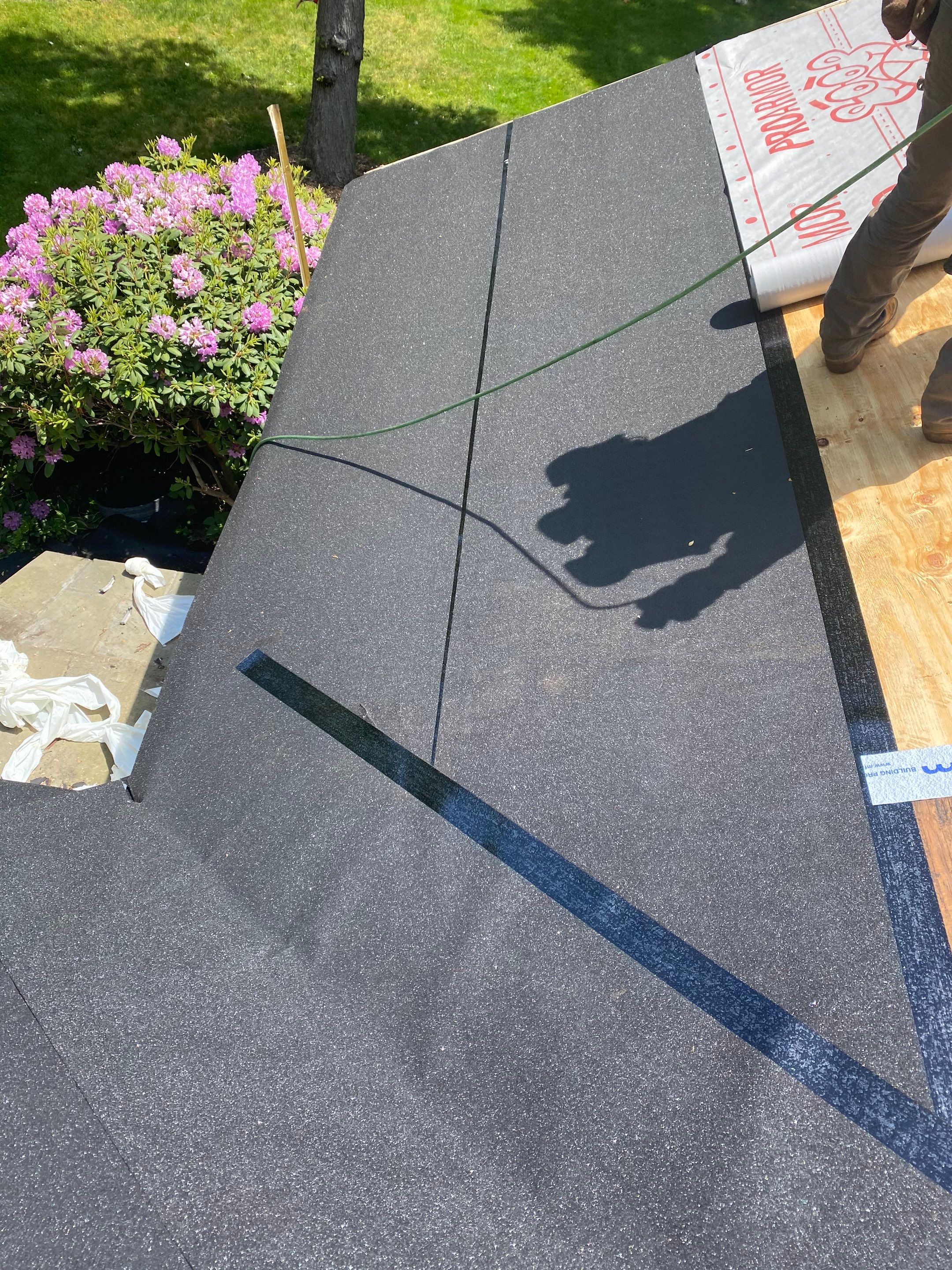 Commercial Roofing Installation using Owens Corning Duration Driftwood by A Plus Exterior