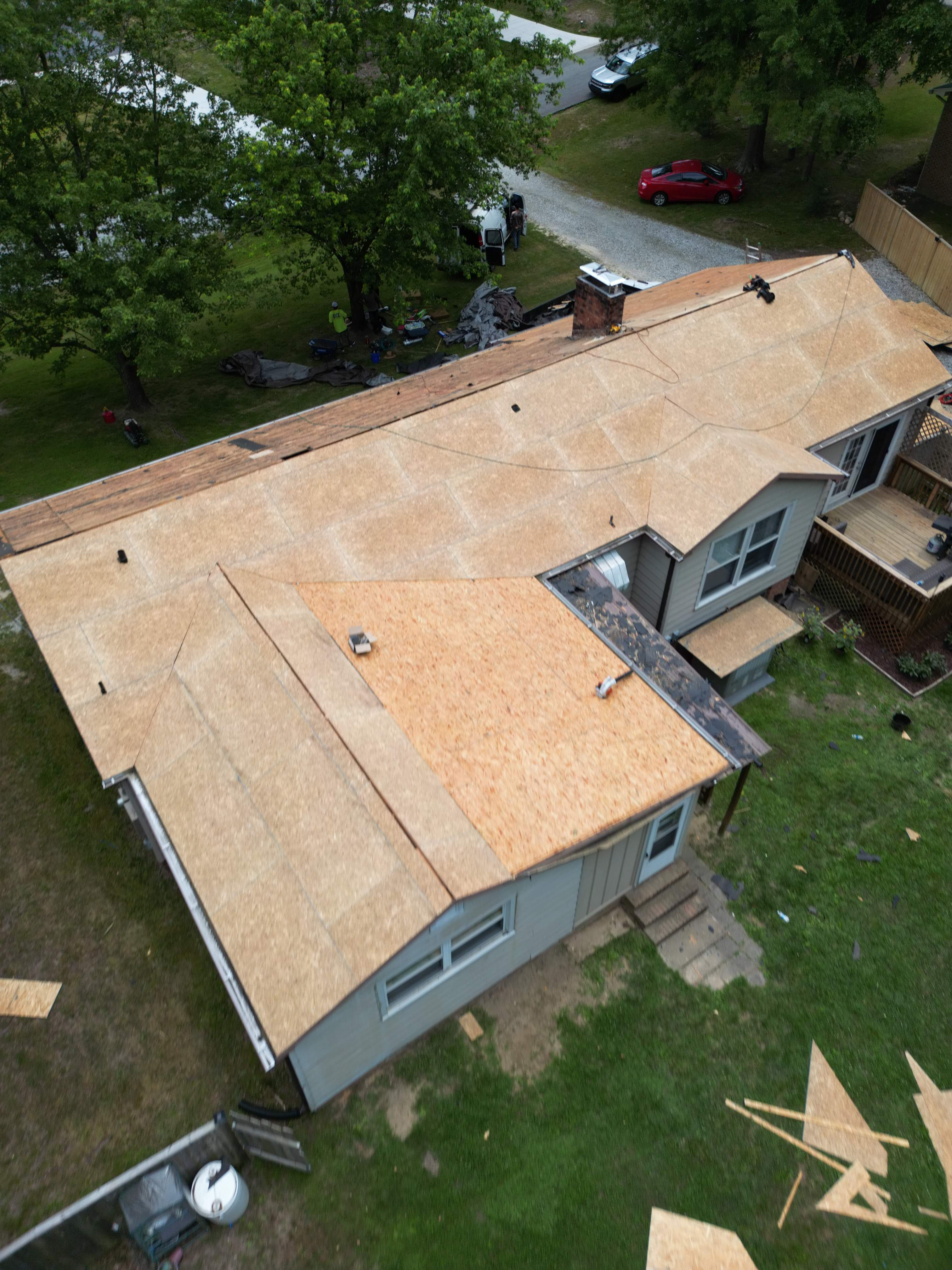 Project in Thomasville by Carolina Roof Repair Experts