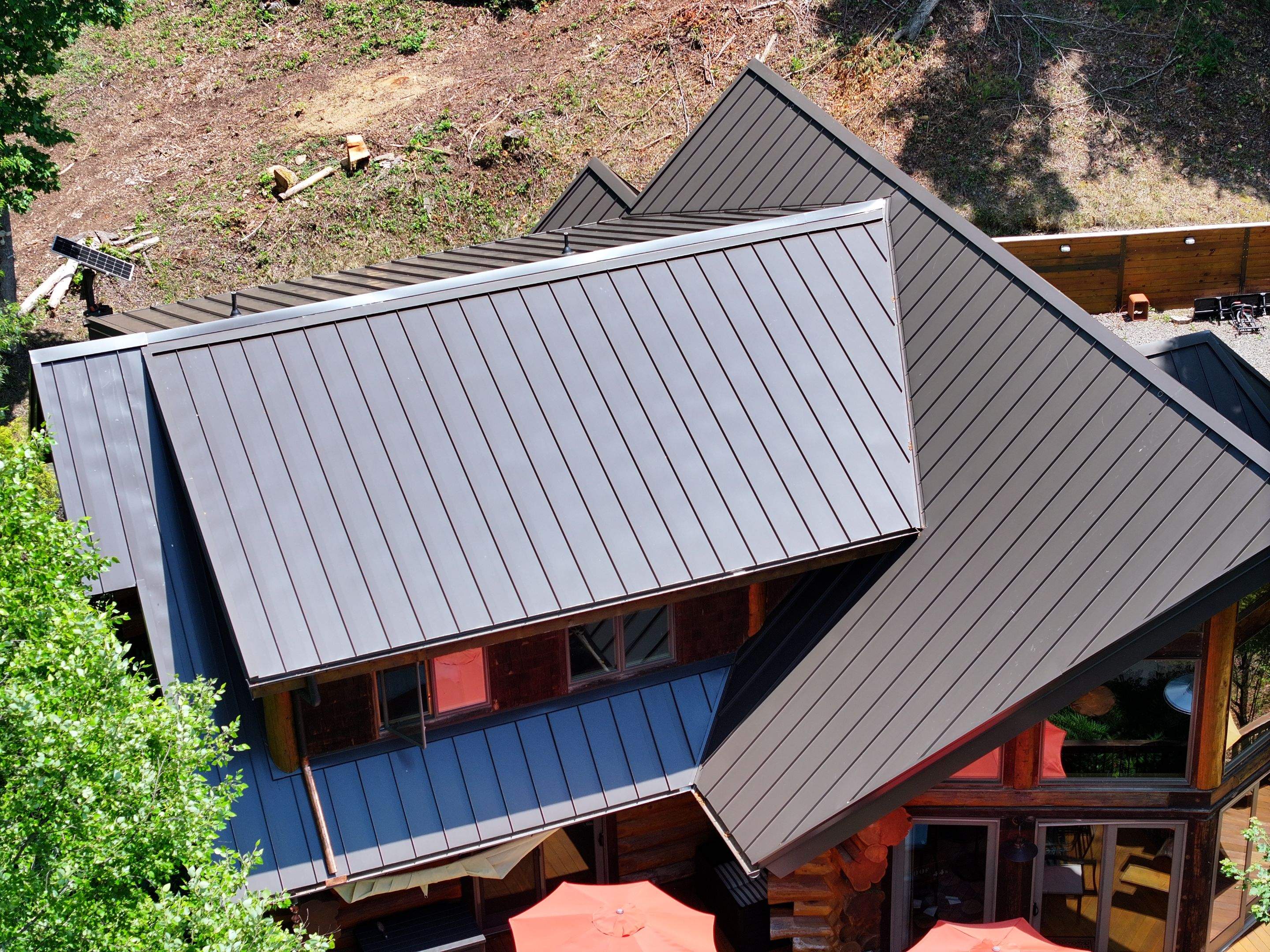 Burnished Slate Standing Seam by Omnia Roofing