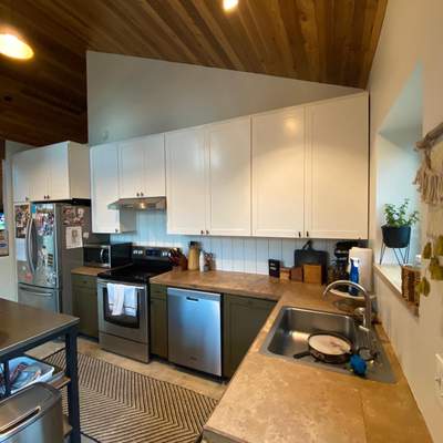 Kitchen Cabinet & Wall Painting