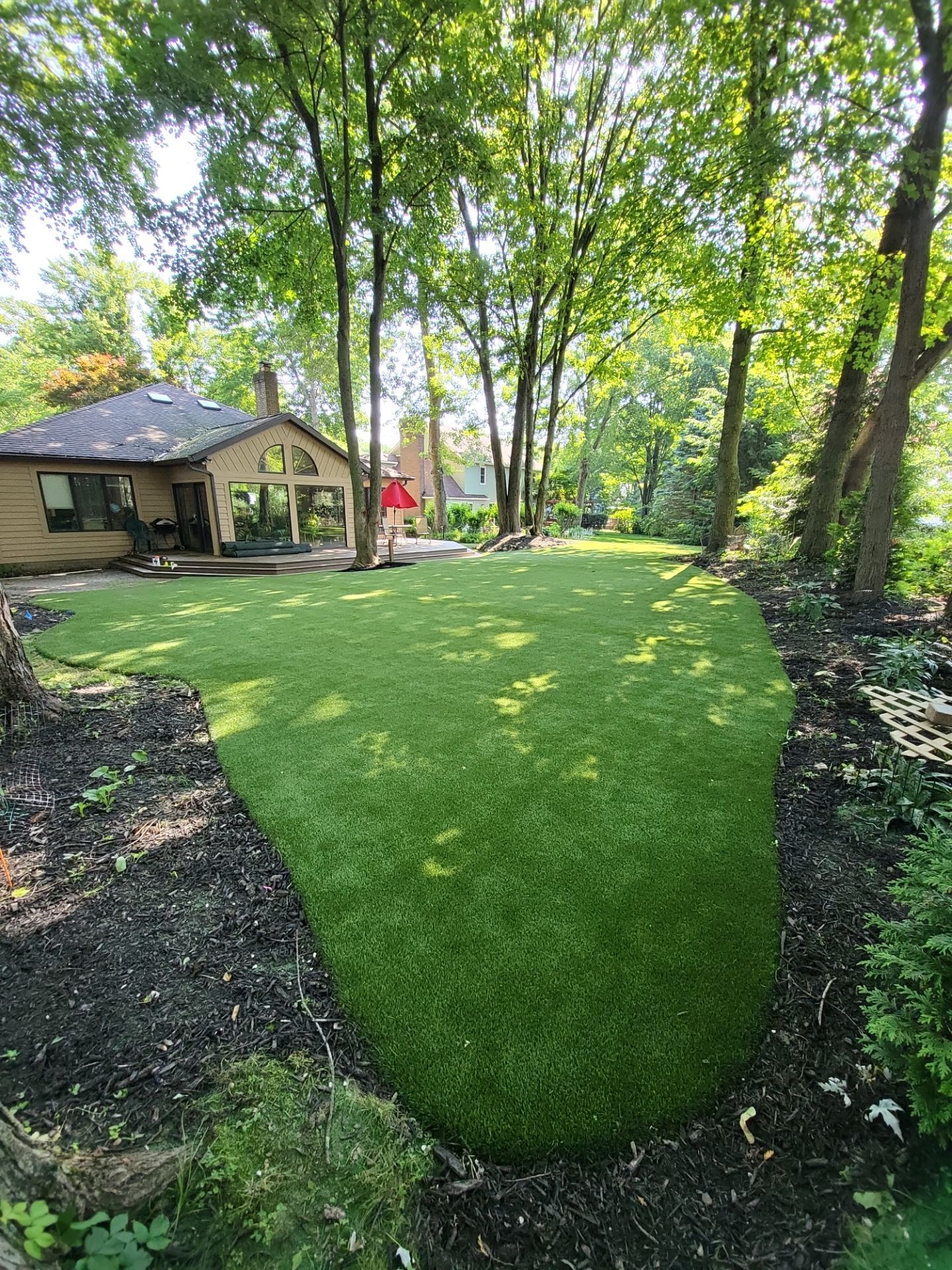 Full Backyard - Pet Lawn in Stow, OH by Southwest Greens Midwest
