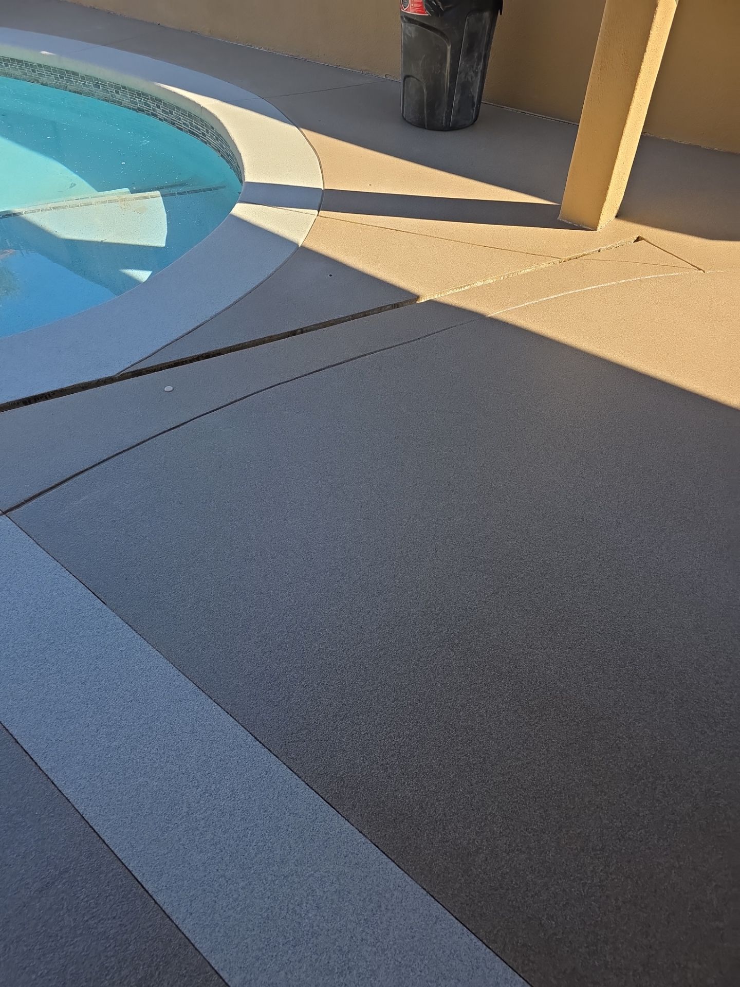 Quartz 2 tone Pool deck by Matt Gifford Painting LLC