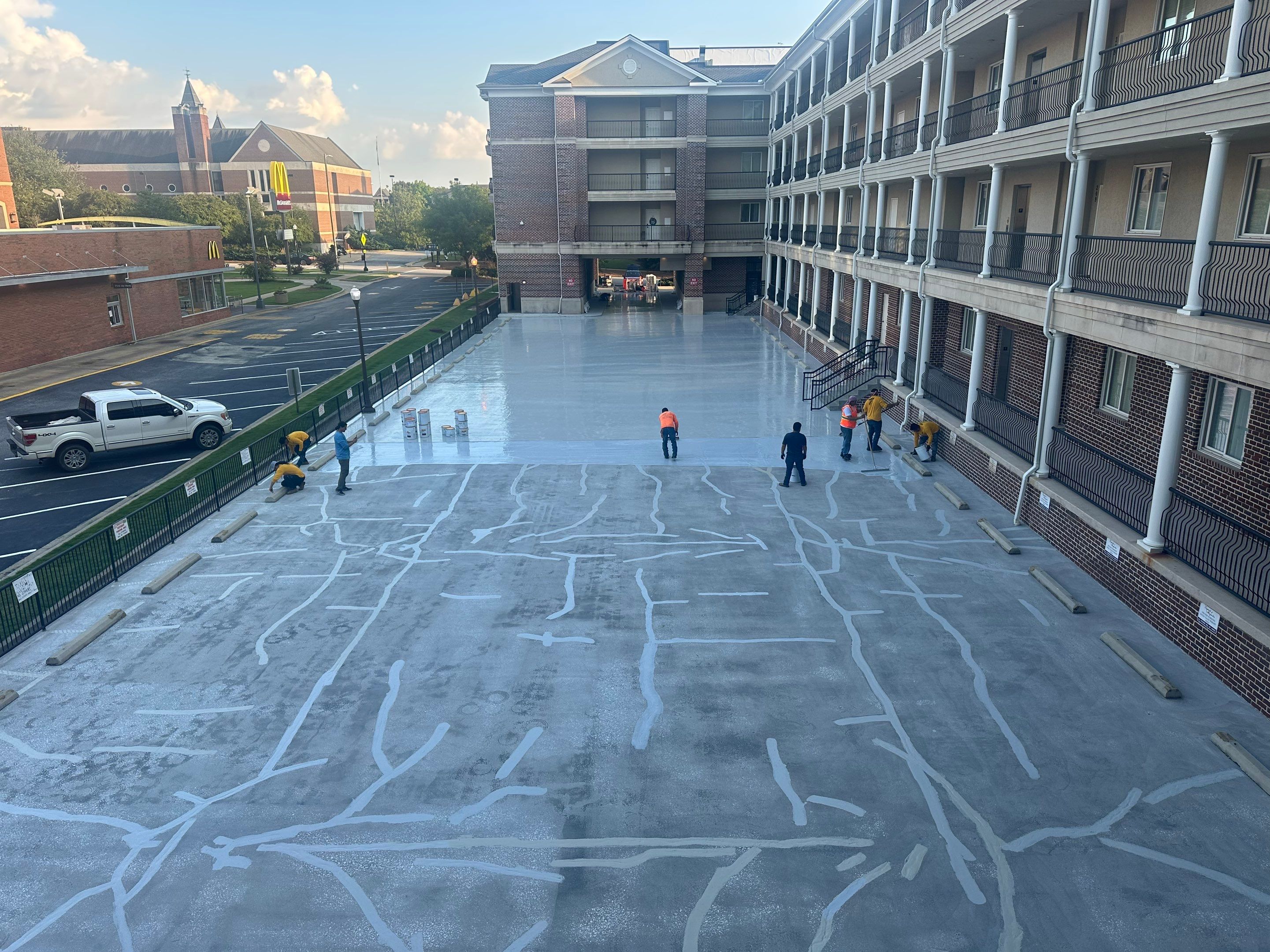 Parking Deck Coating in Auburn, AL by Performance Waterproofing LLC