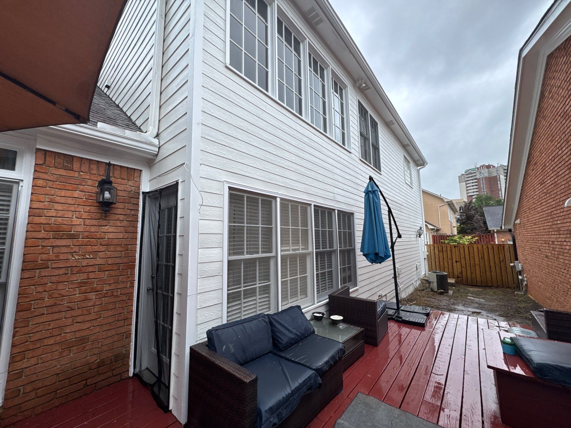Exterior Siding and Trim Painting for Atlanta Two-Story Home by Swift Home Renovations