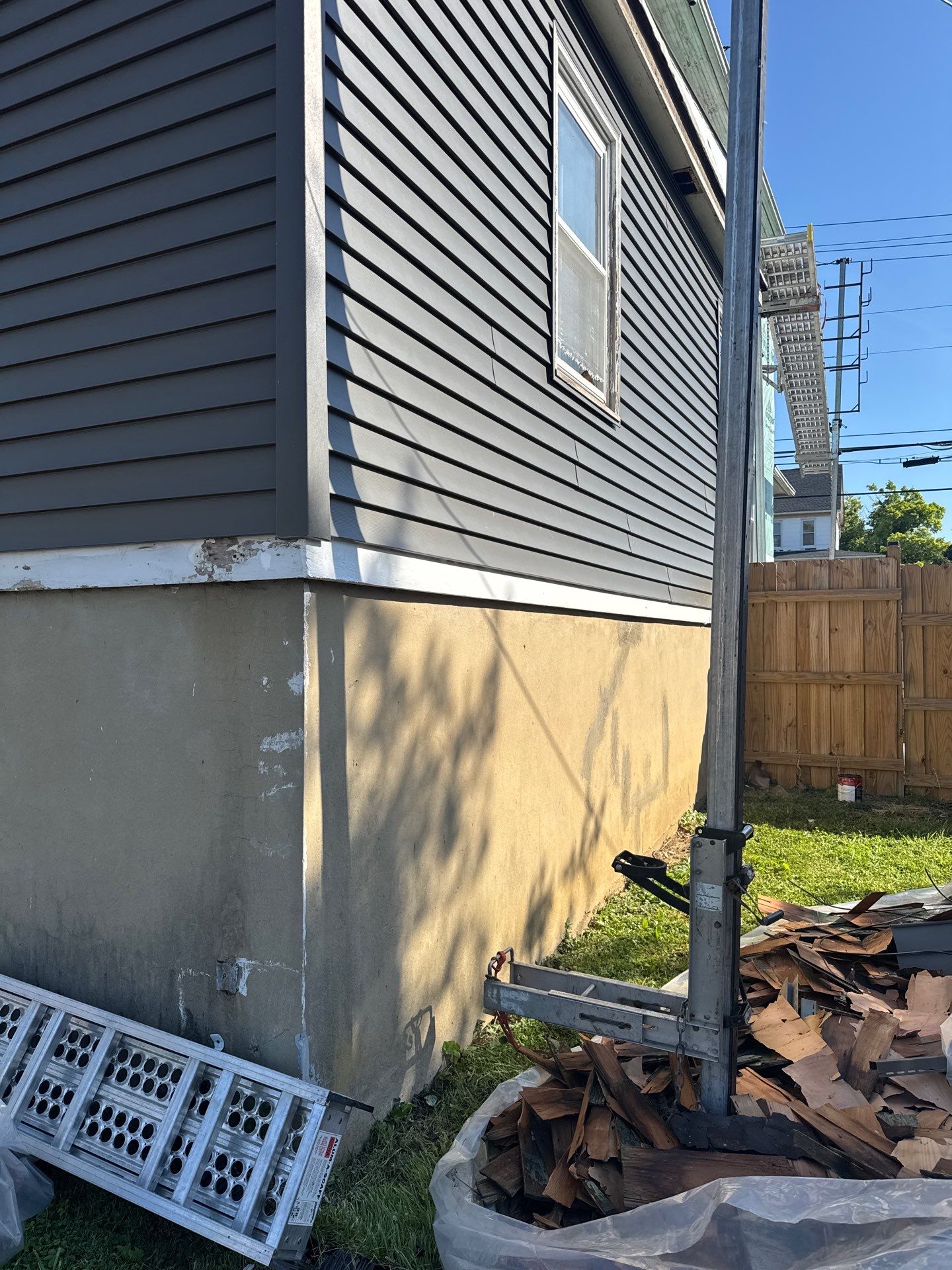 New siding & New Gutters by Alpha Design Services