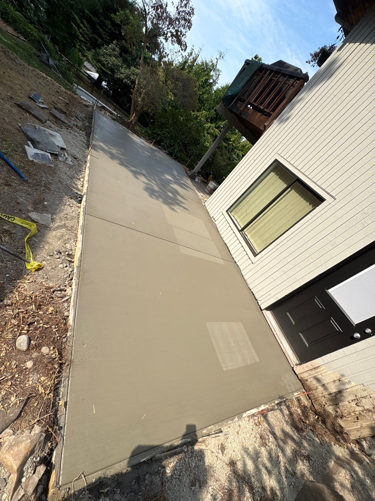 Backyard Concrete Patch Repair | Seattle  by Jireh Asphalt & Concrete Inc 