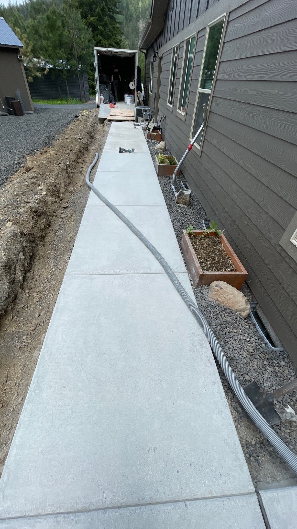Patio Transformation using Slate Hybrid by Croc Coatings, LLC