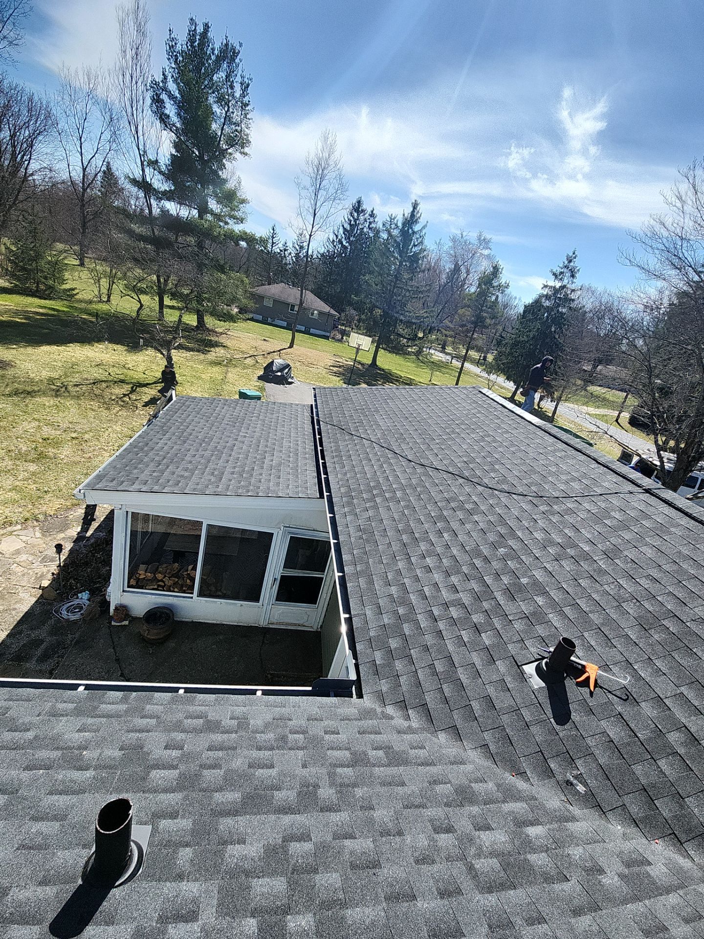 Chesterland Wind Damage Roof Replacment by Atlas Roofing & Restoration