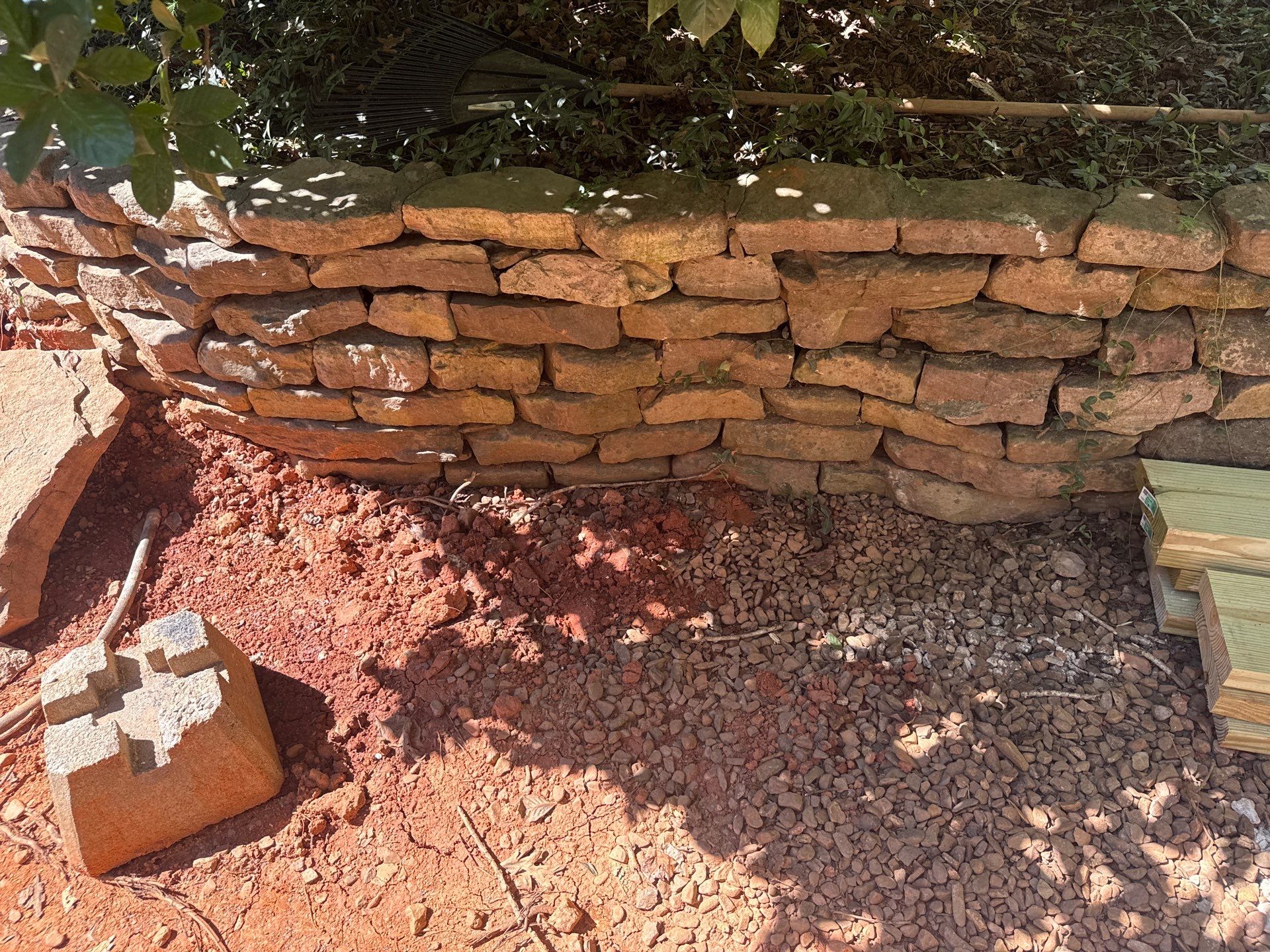 Project in Waxhaw by Badger Hauling