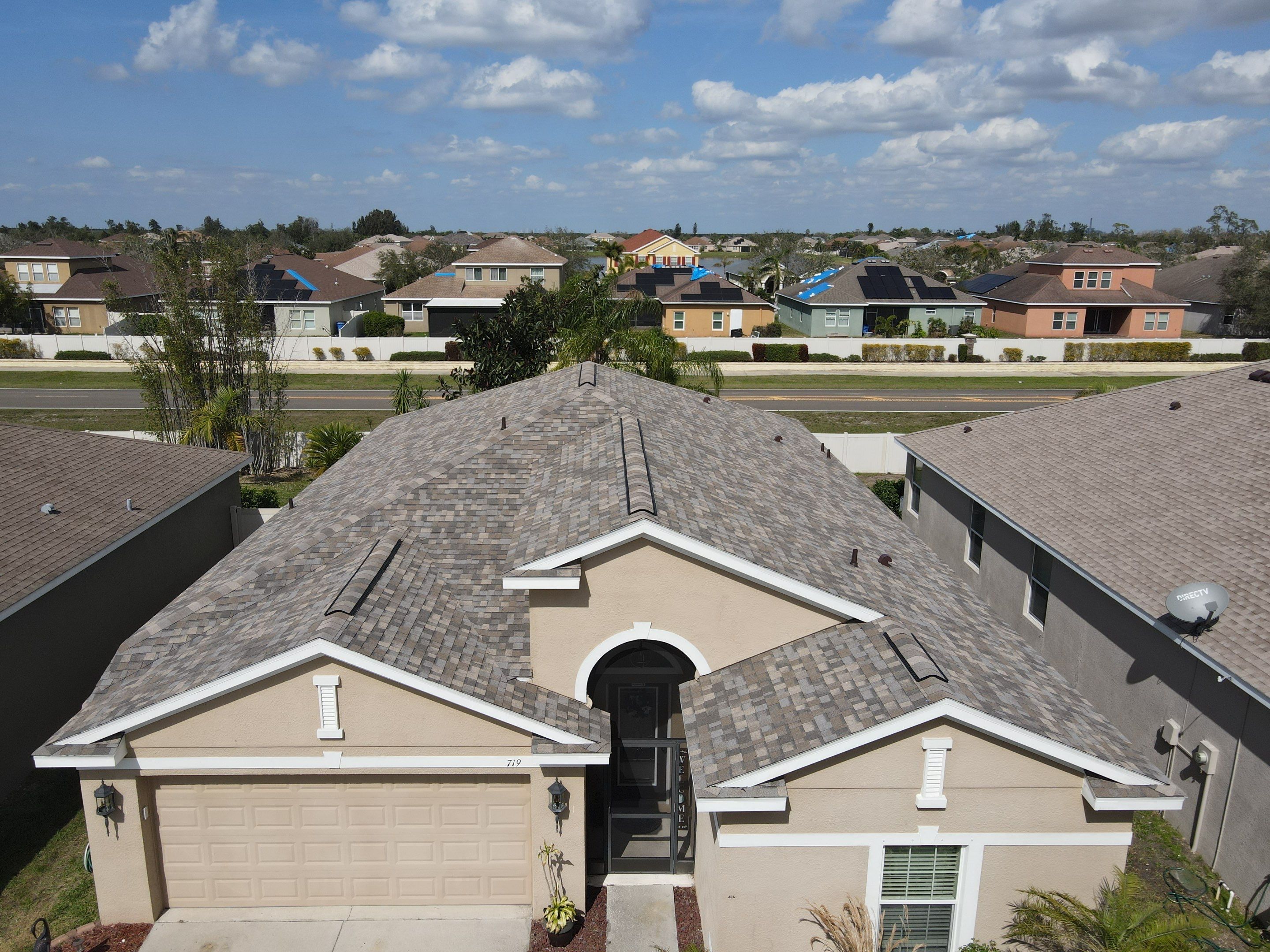 Roof Replacement in Ruskin Fl. by Steadfast Roofing 