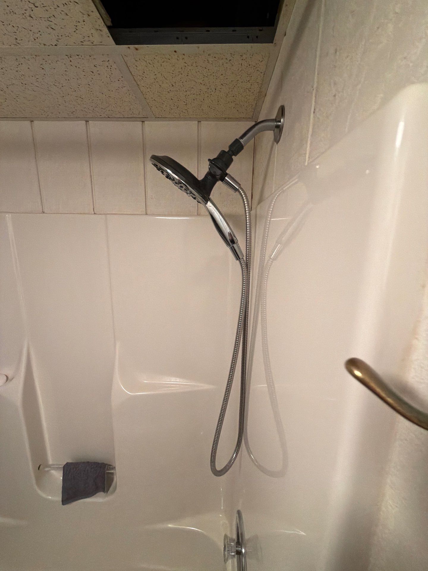 Tub to Shower with Flooring by BathPlanet SW Virginia