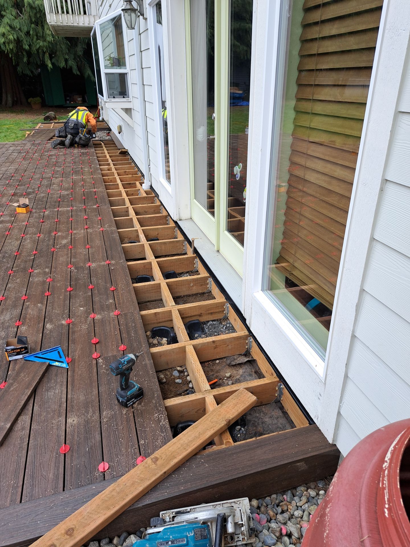 Daniel | Back Deck Installation  by Jireh Asphalt & Concrete Inc 
