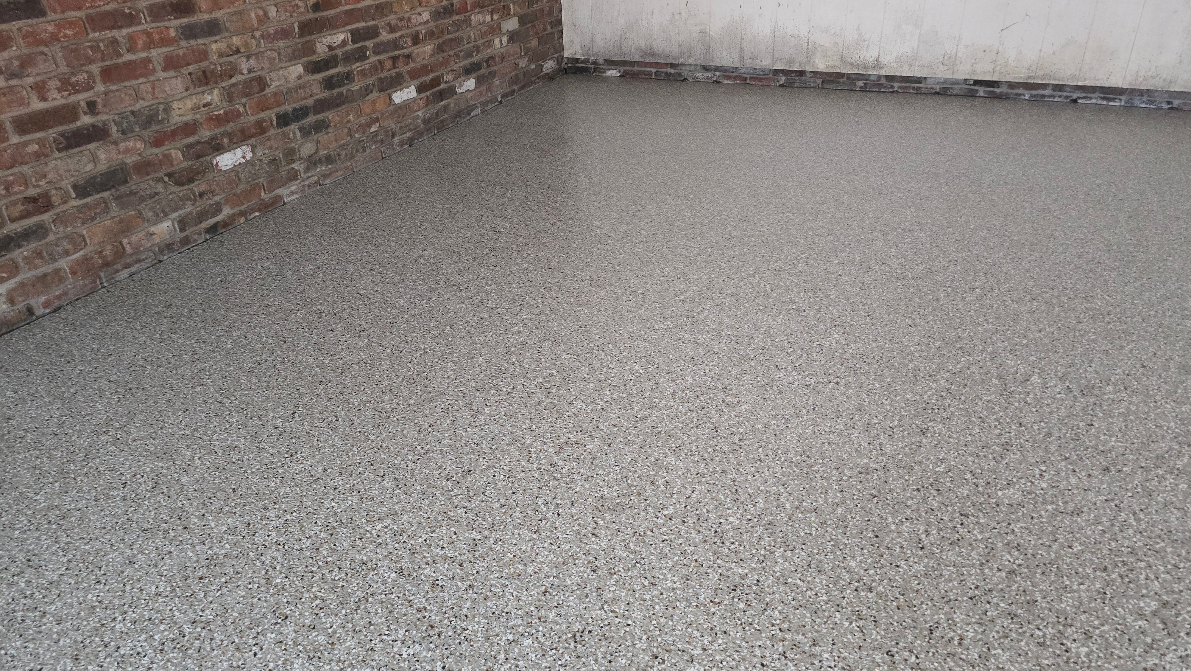 Garage using Creekbed by Elite Floor Solutions