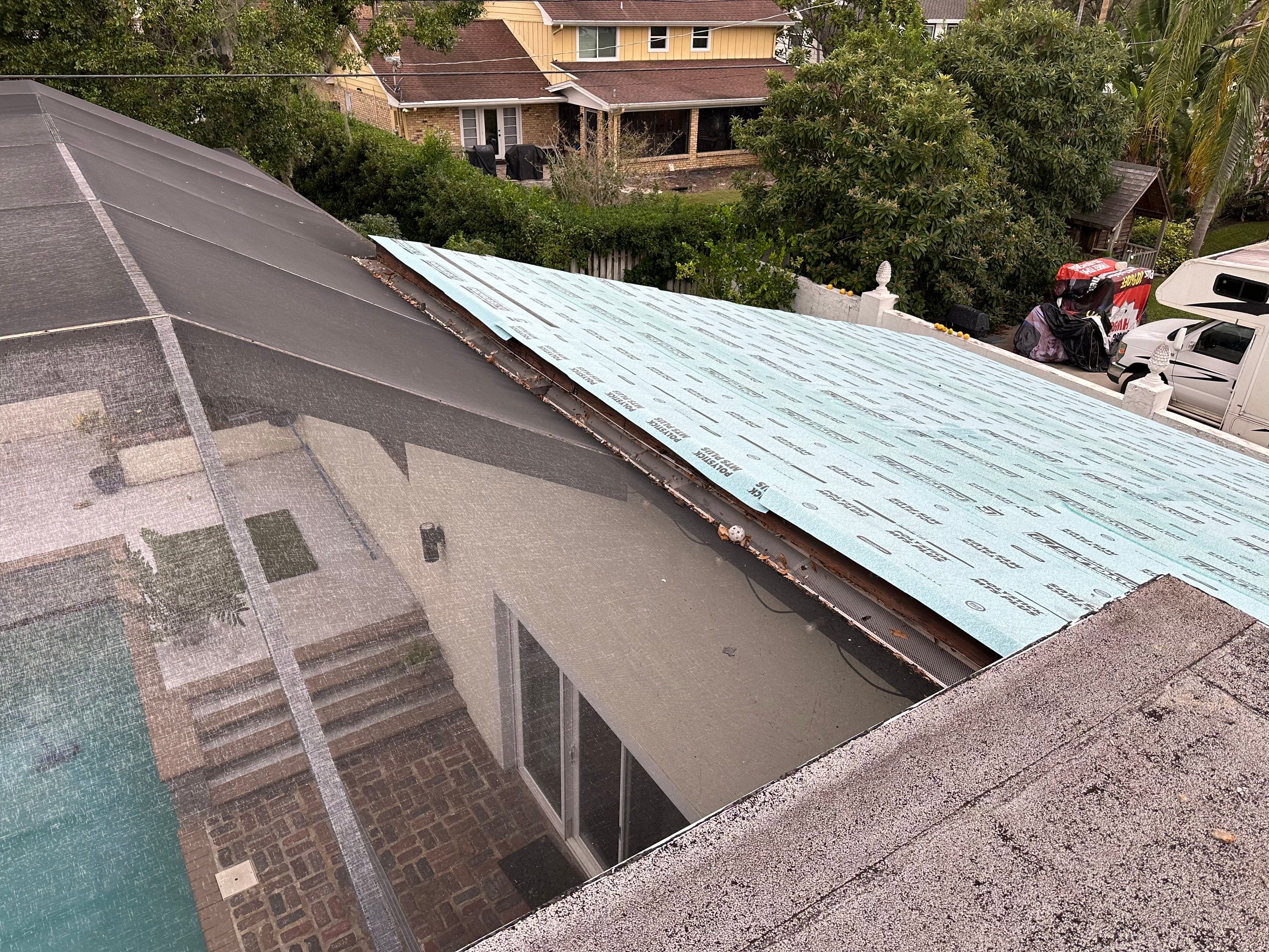 Residential Re-Roof using MS Metals, Copper Penny, Standing Seam. by First Due Roofing