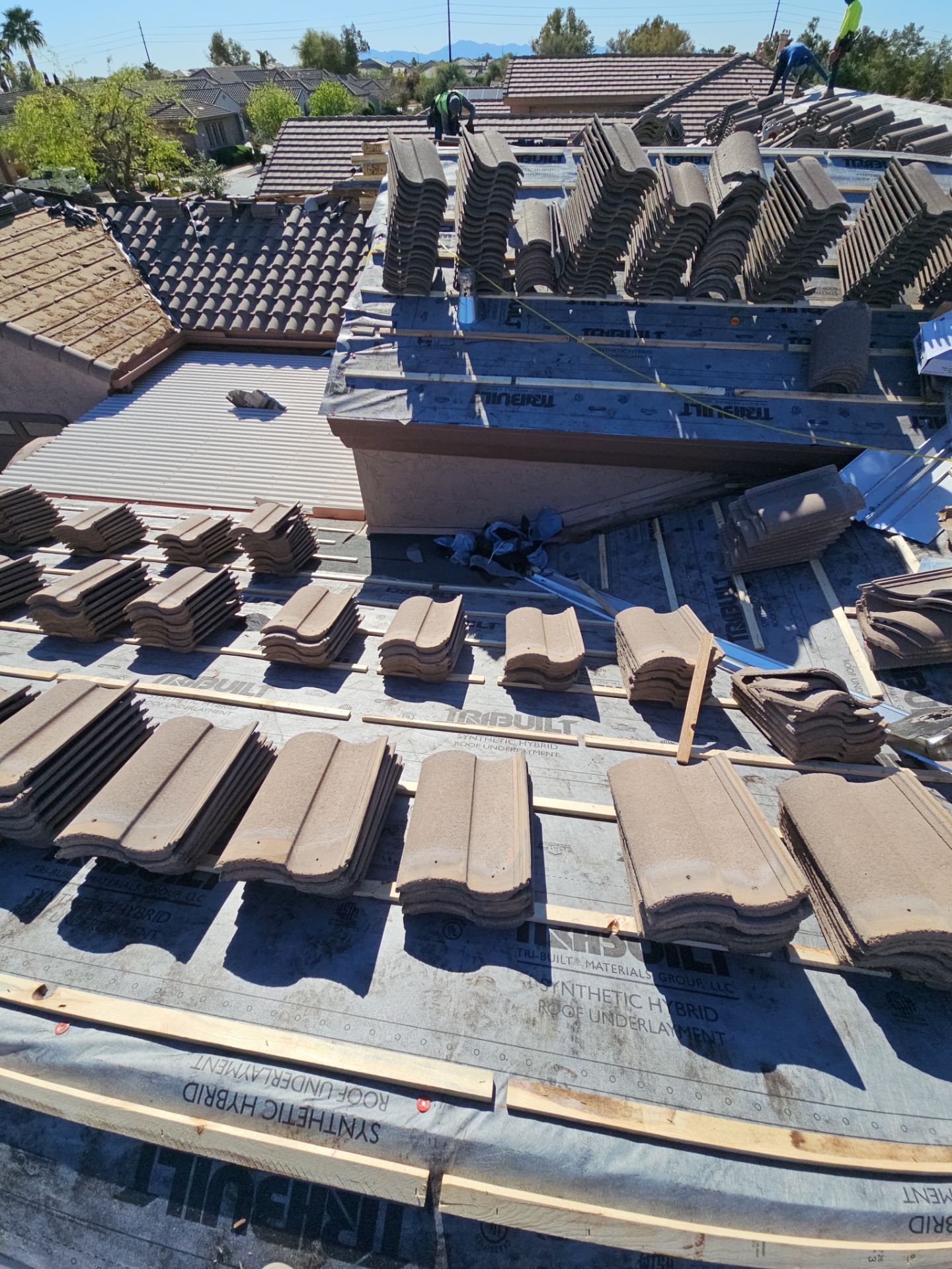 Concrete Tile Refelt by Weather-Tite Exteriors LLC