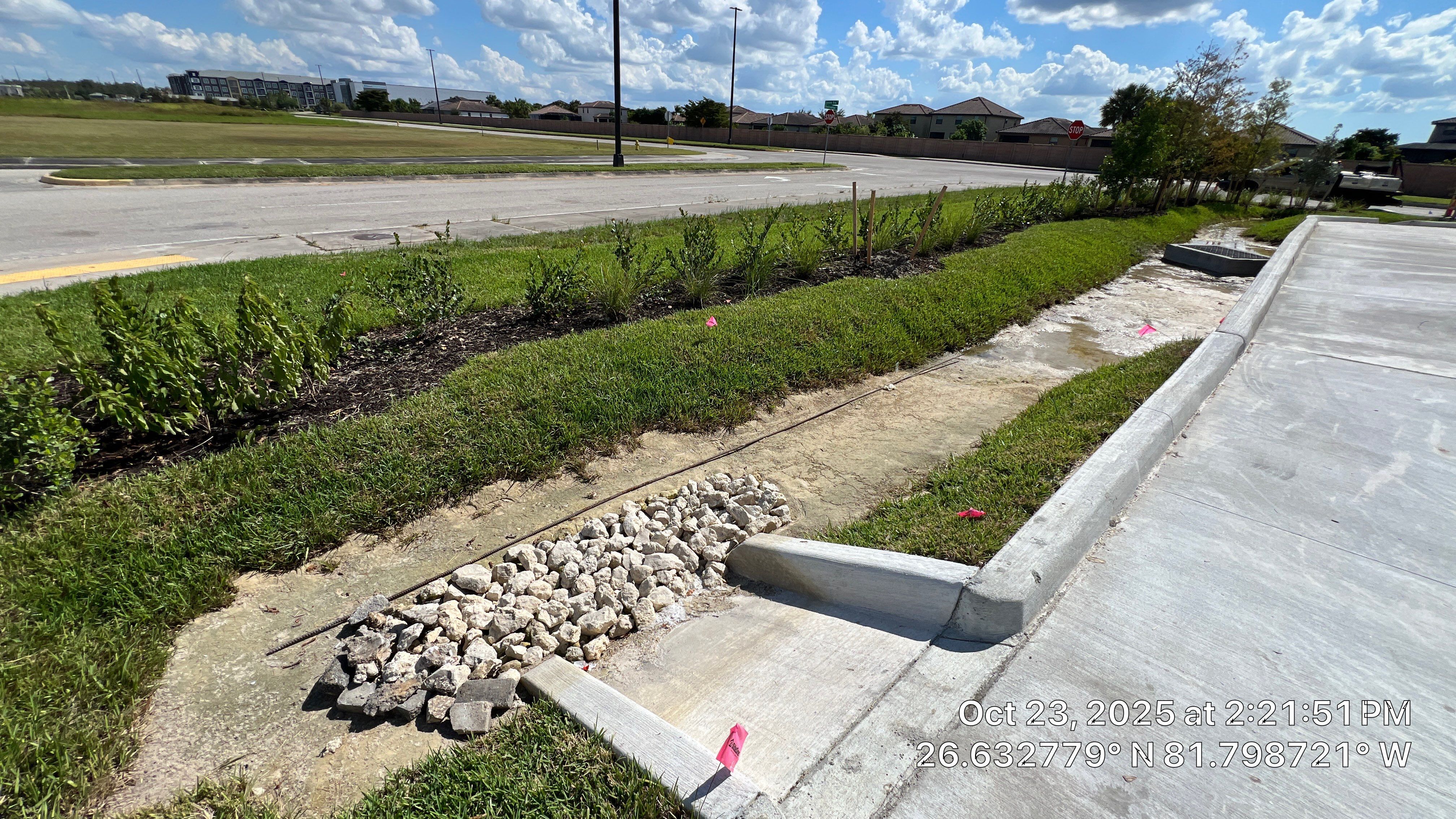 Coffee Rush Fort Myers with PRS by Don Mar, Inc. Storm Water Solutions