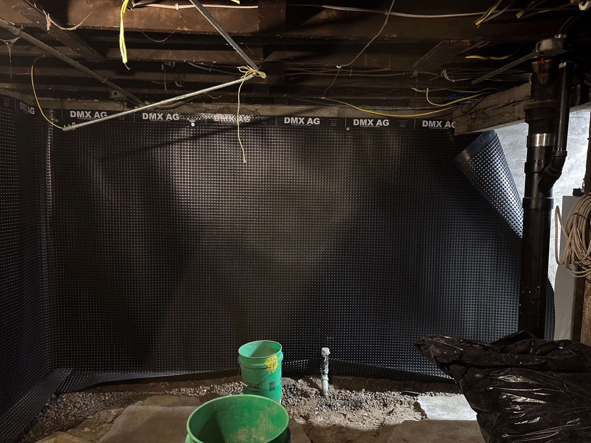 Interior Drain Tile & Wall Drainage in St. Paul, MN by Waterproofing Northeast