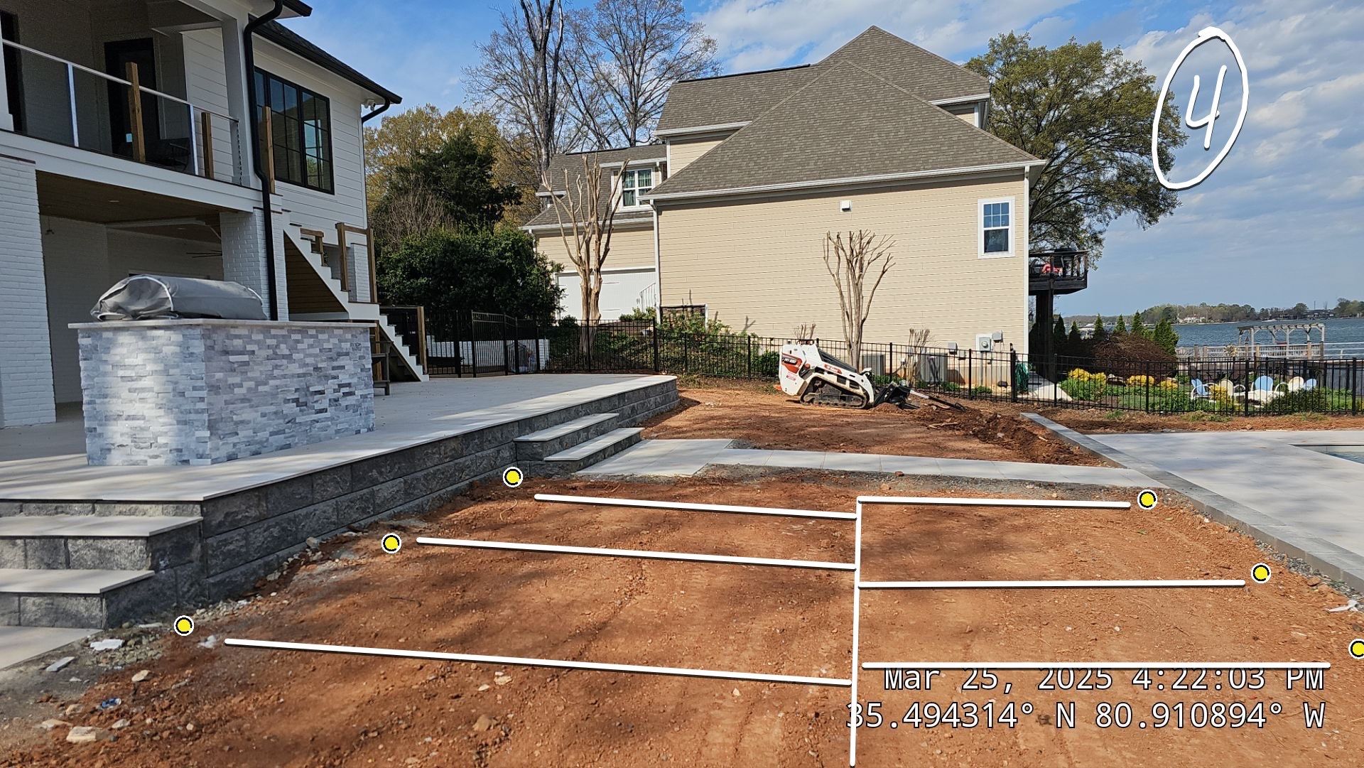 Hardscape Installation using Irrigation by Carolina-Metro Landscape, Inc