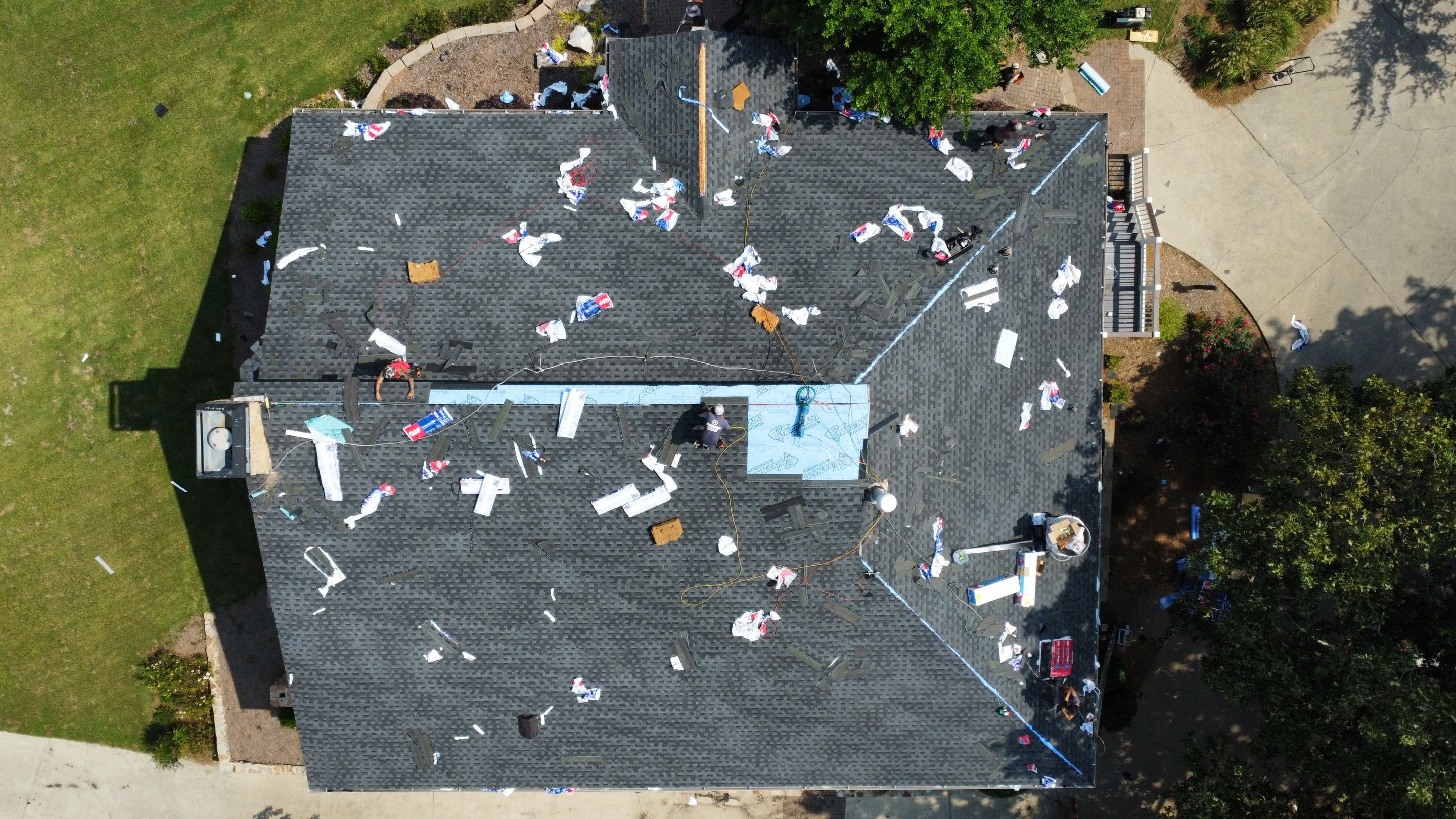 Country Club Roofing Installation by Reset Roofing