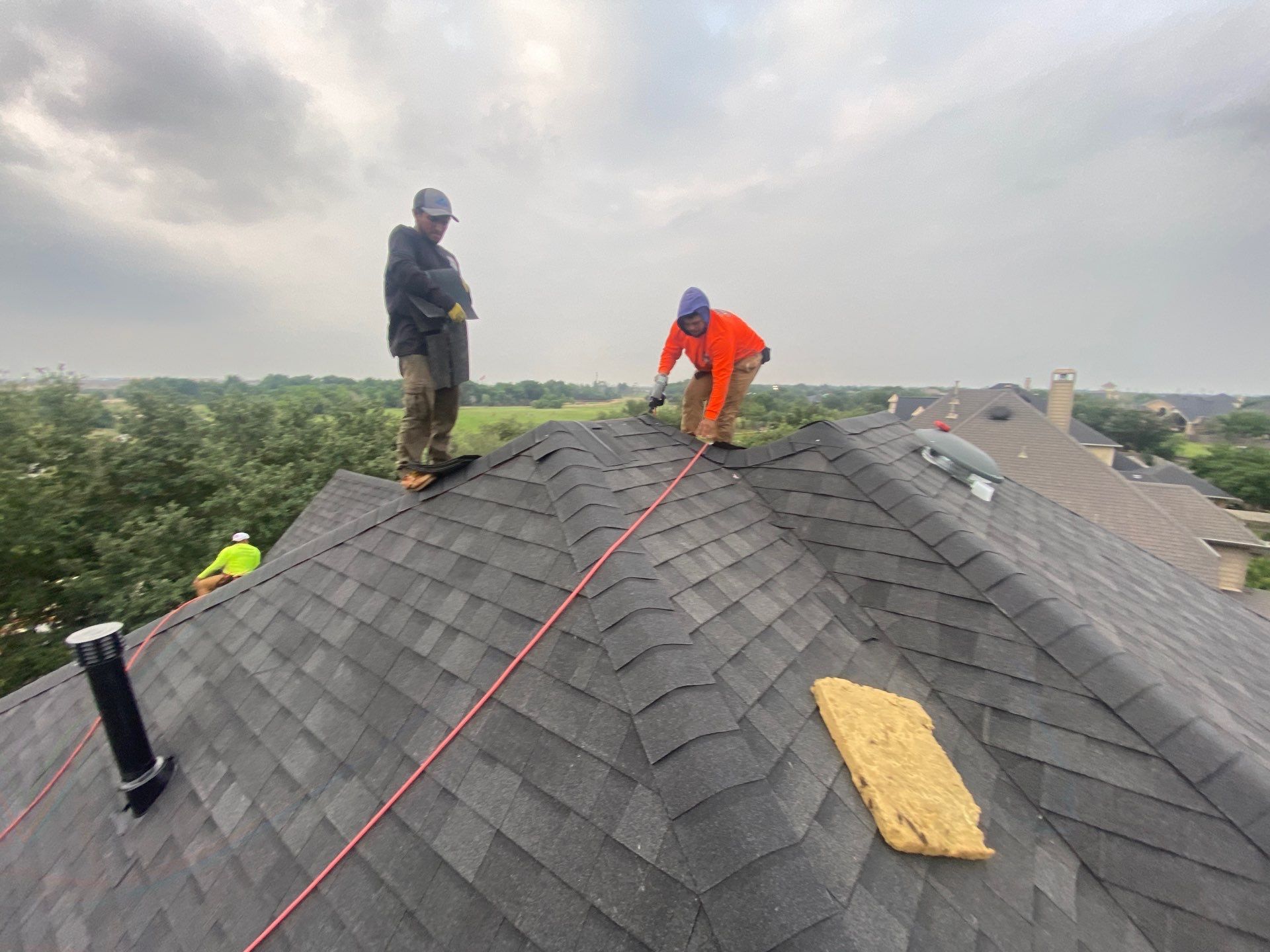 Residential Roofing Installation using Owen's Corning Duration (Lifetime) Shingles by Roof Repair Company