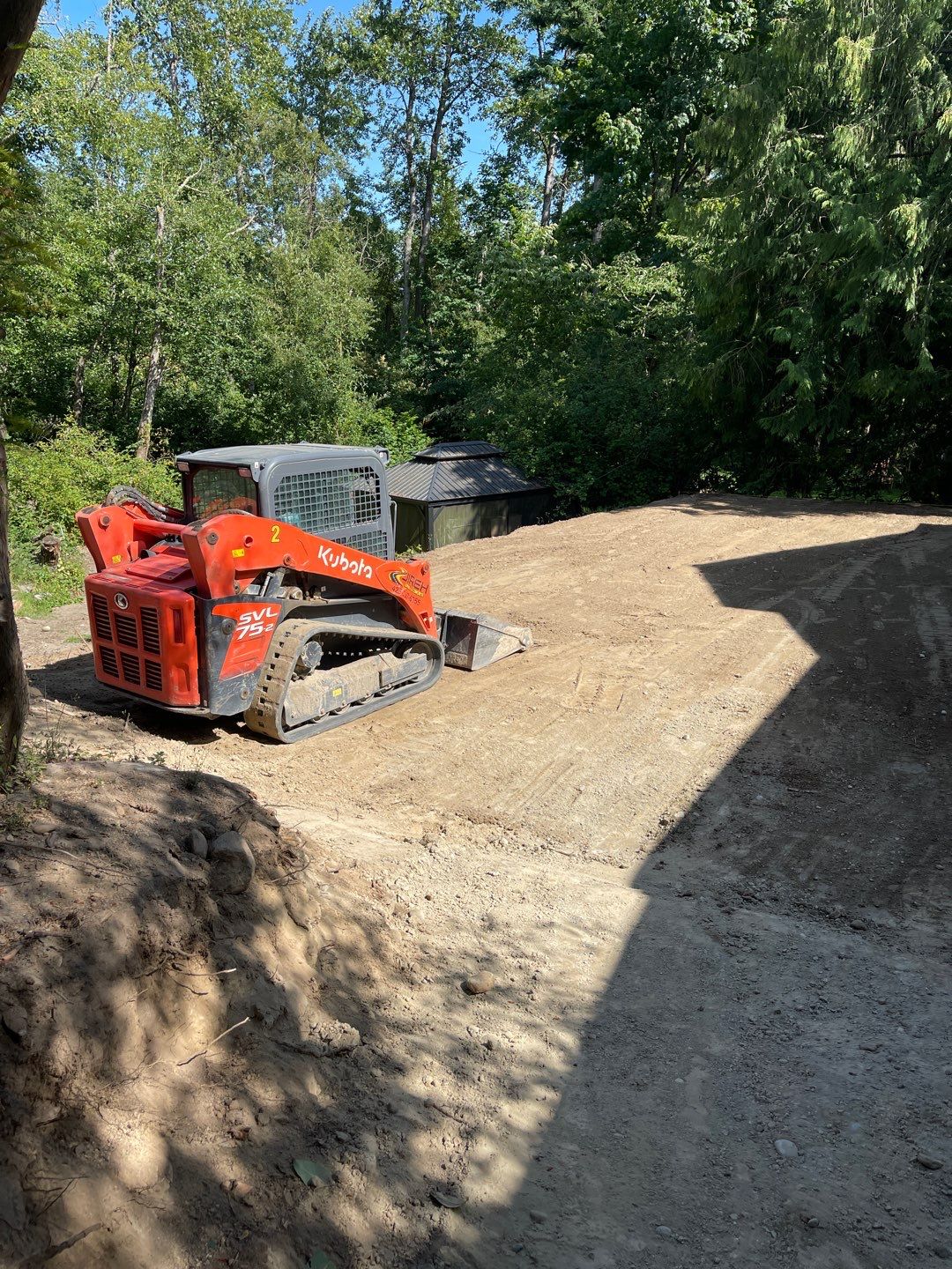 Concrete Back Patio Makeover  by Jireh Asphalt & Concrete Inc 