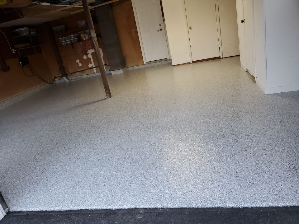 Garage Floor Coating in Mt. Everest by Spectrum Painting, LLC