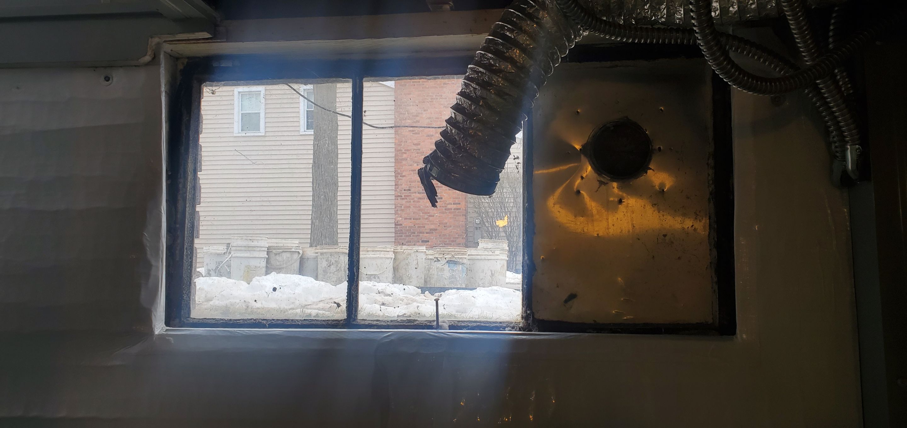 Interior Basement Waterproofing System using GrateDrain Waterproofing System by Toledo Basement Repair 