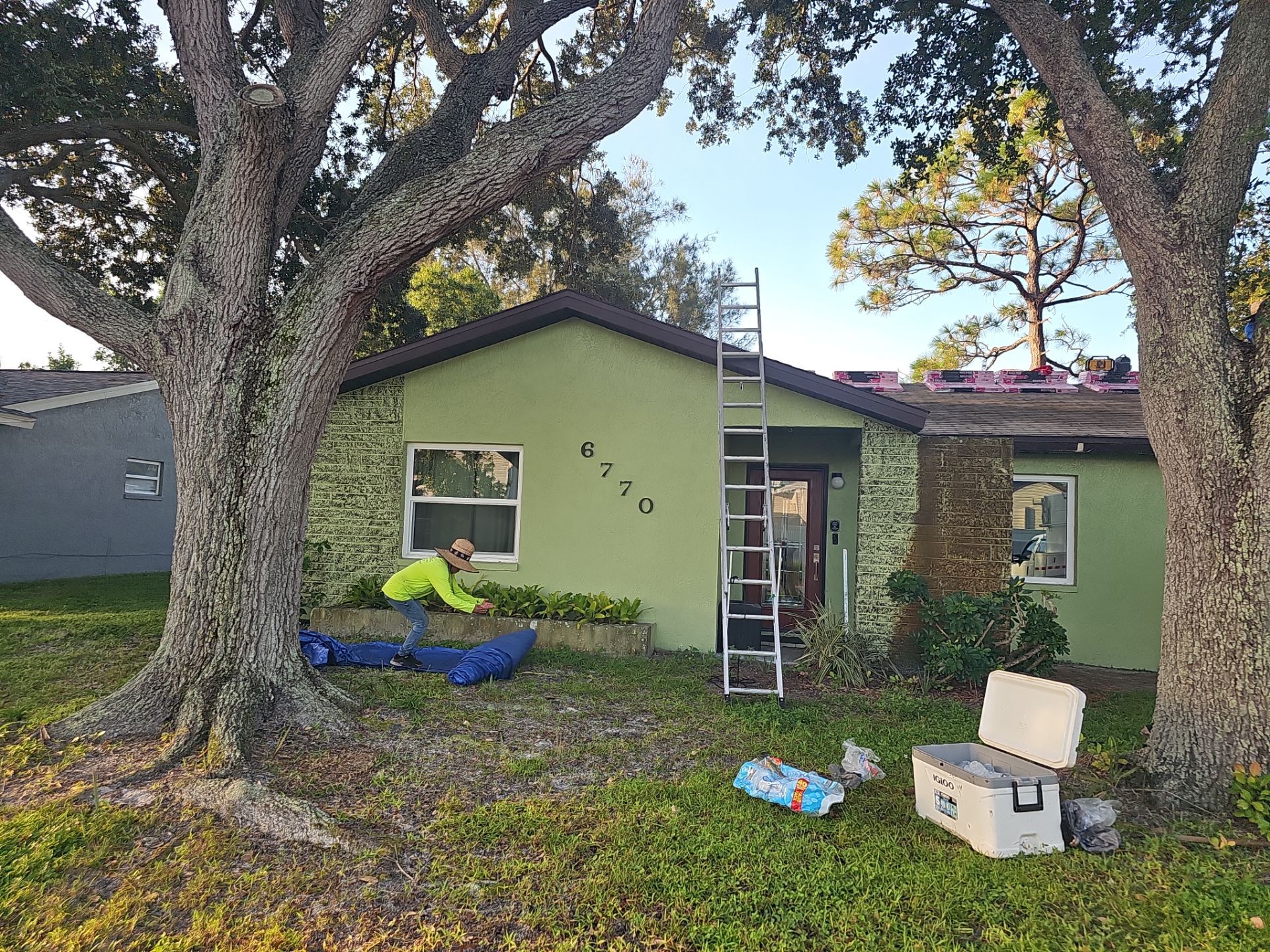 Project in Pinellas Park 33781 by Mitchell Roofing Company LLC