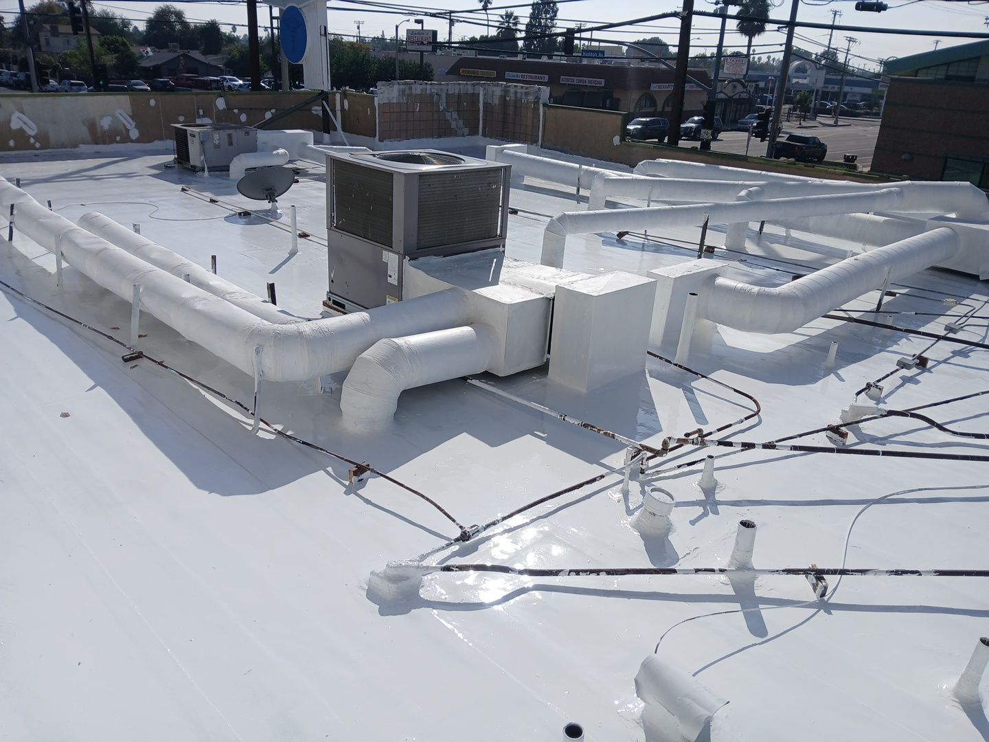 Silicone Coating System by Hull Brothers Roofing