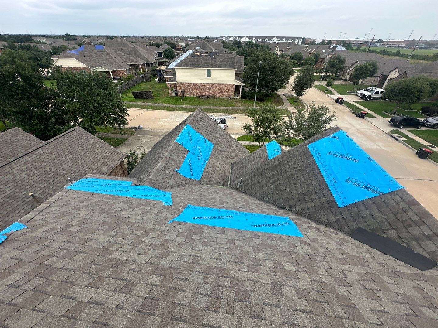 Residential Roofing Repair using Owen's Corning Duration (Lifetime) Shingles by Roof Repair Services LLC