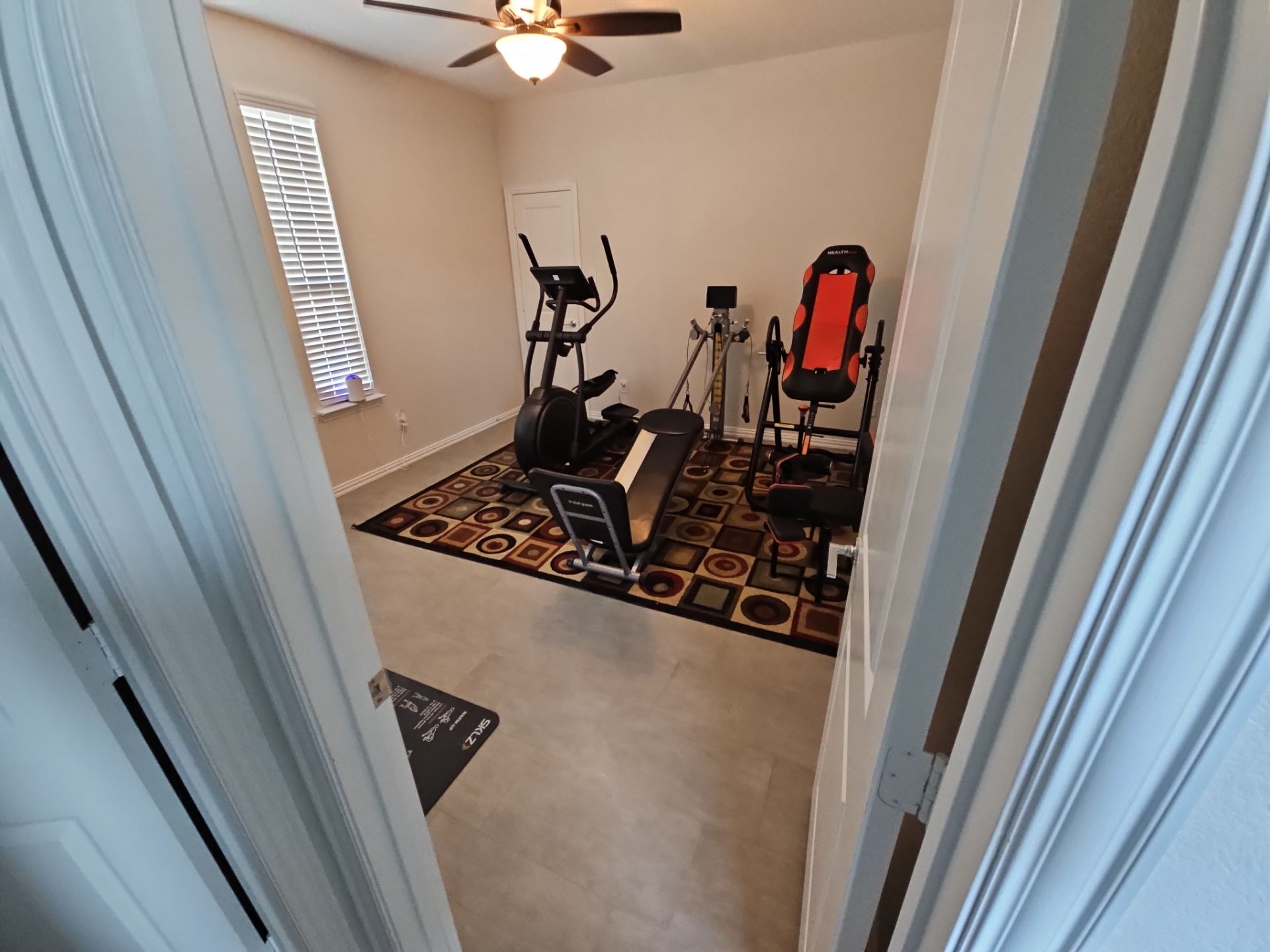 Carpet replacement with Tile and Red Oak Stairs by EL-GC LLC 