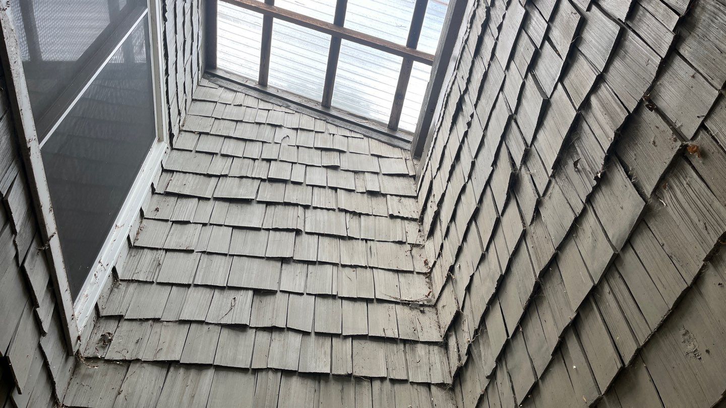 BYE BYE Wood Shakes by EEC Windows, Siding & Roofing