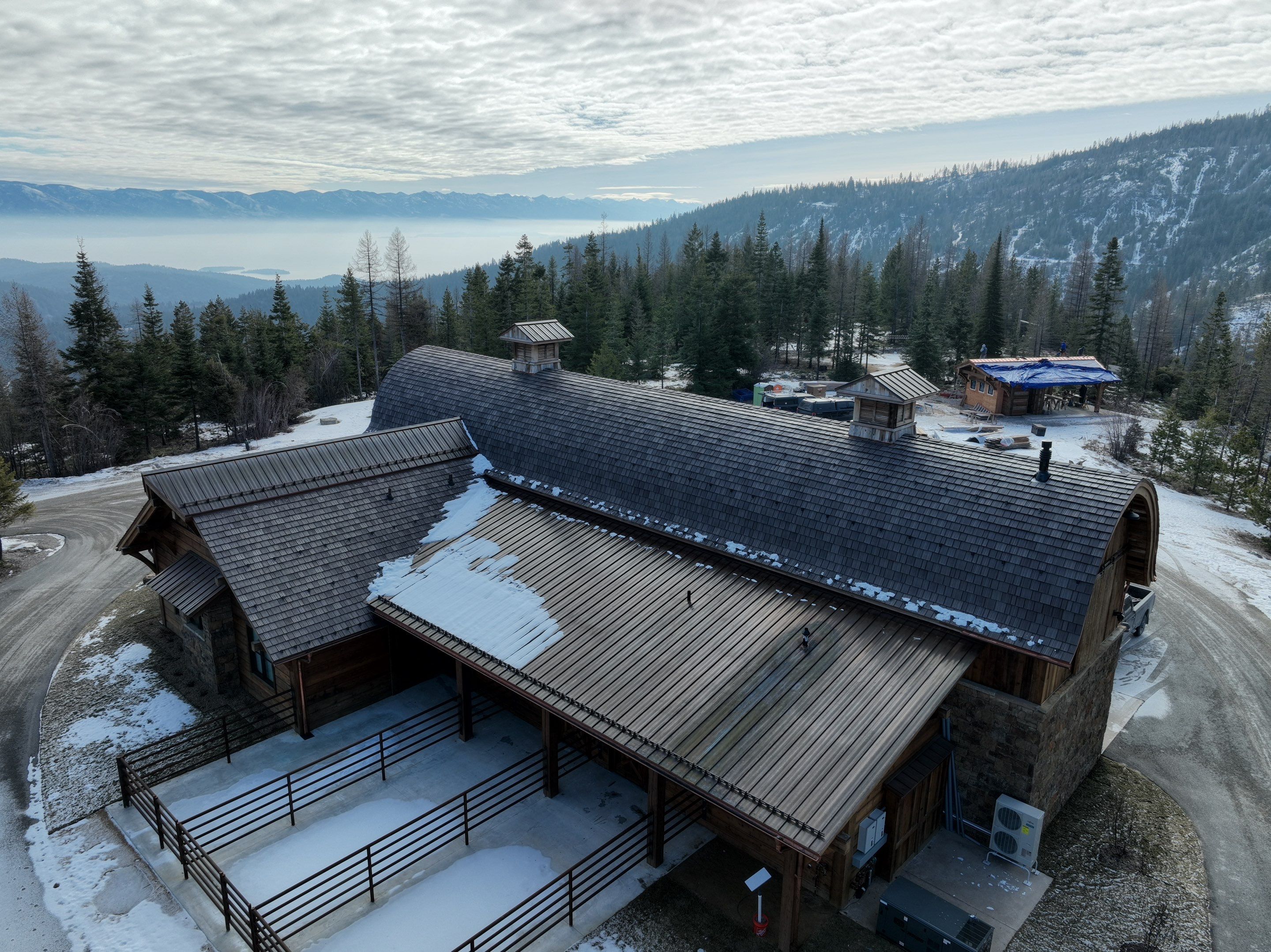 Horse Barn Install  by Montana Roofing Solutions