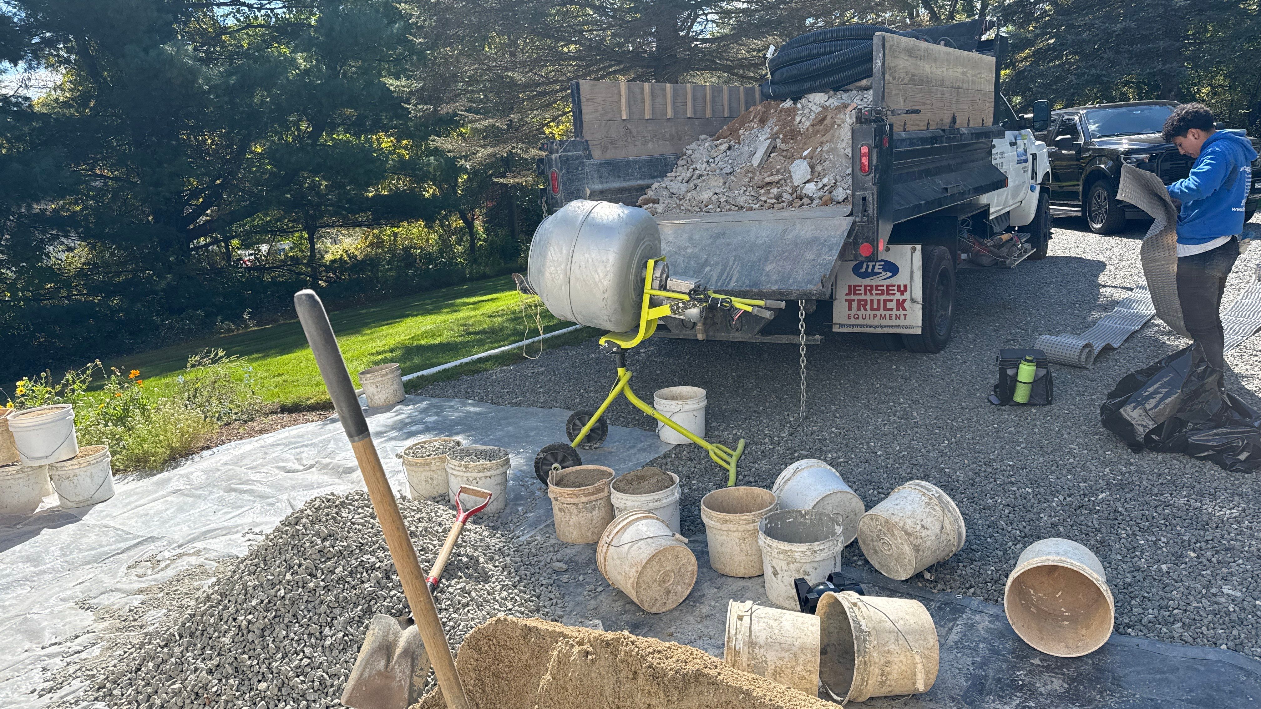 Interior French Drain Washington Township, NJ by Pure Service Pro, LLC 