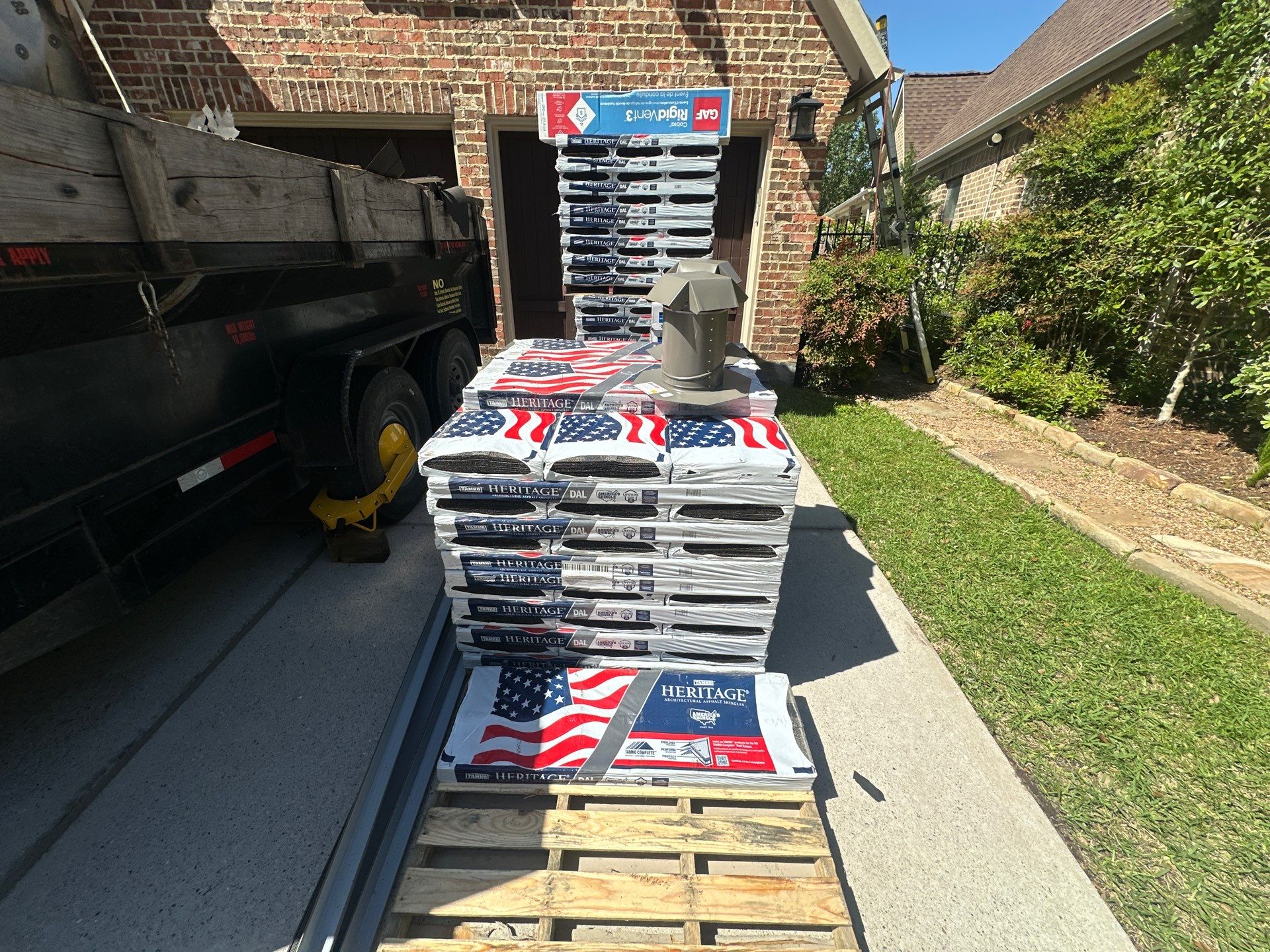 Covered Patio Remodel in The Woodlands by SophAlx LLC