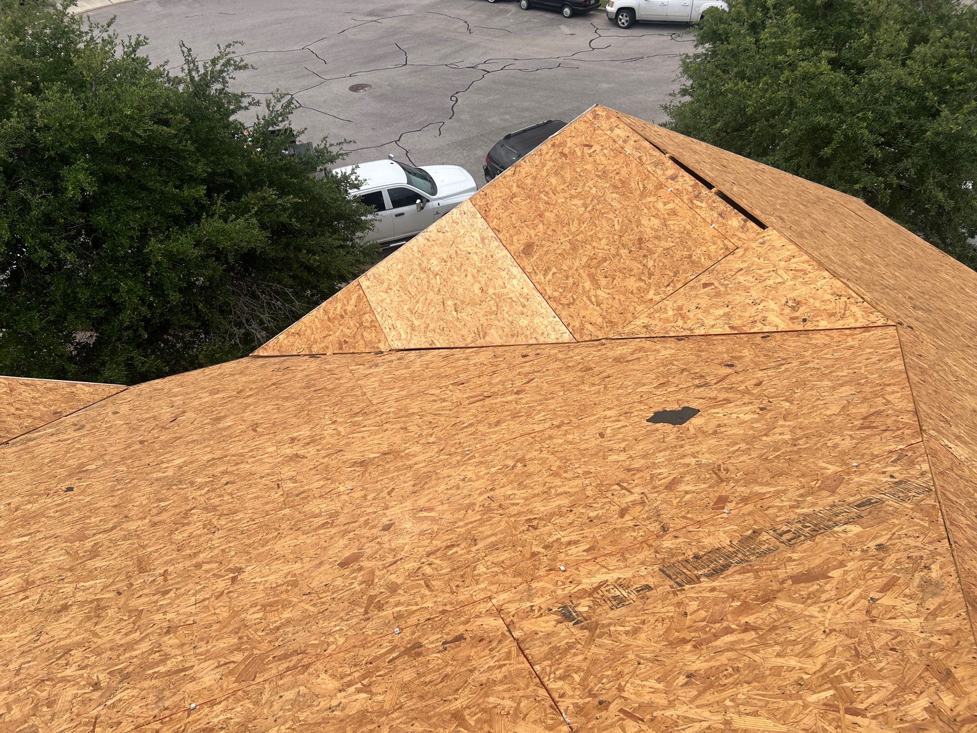 Residential Roofing Replacement and Sheathing Upgrade in Manor by Caliber Restoration LLC