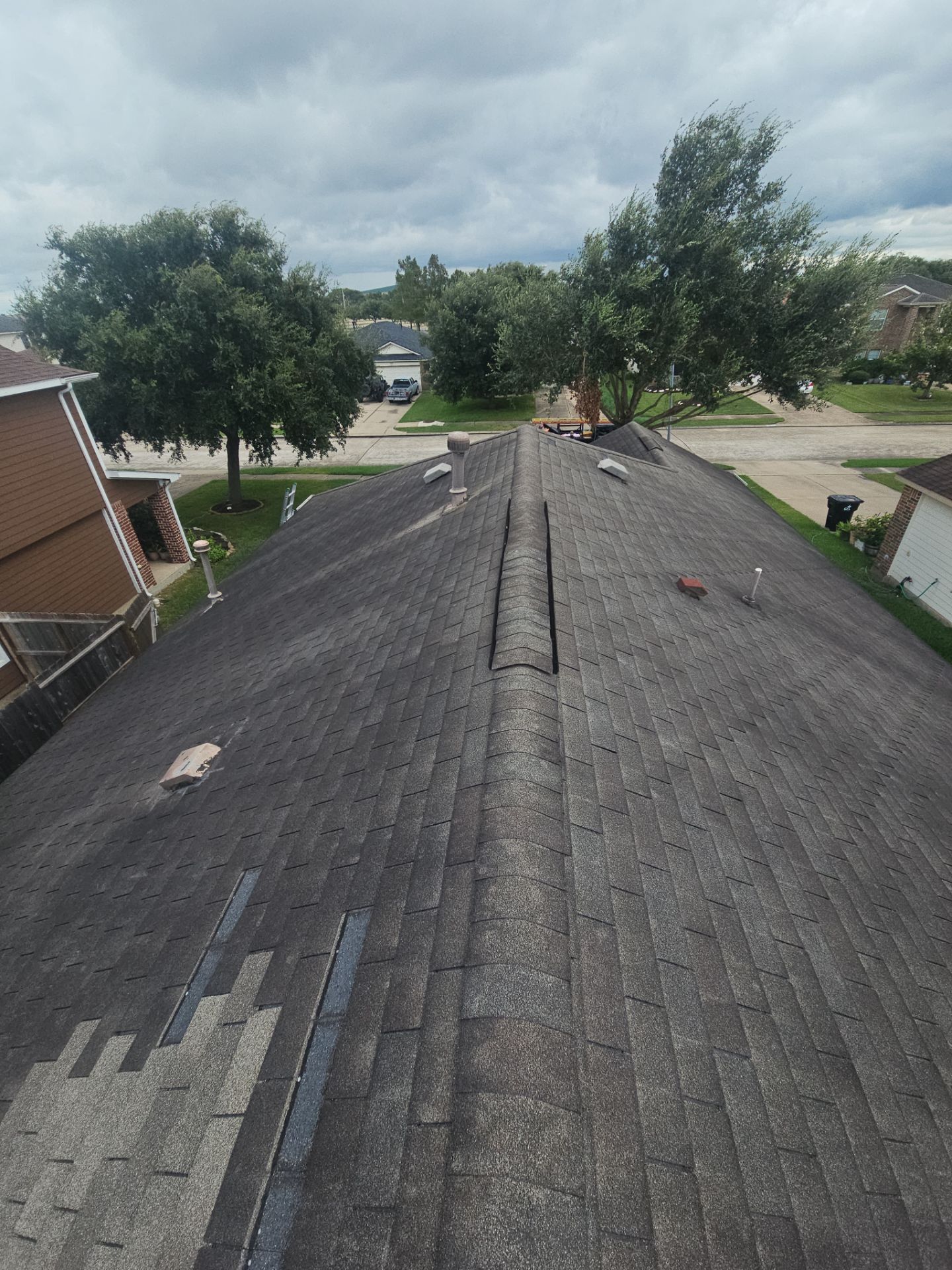 Residential Roofing Repair using Owen's Corning Duration (Lifetime) Shingles by Roof Repair Company