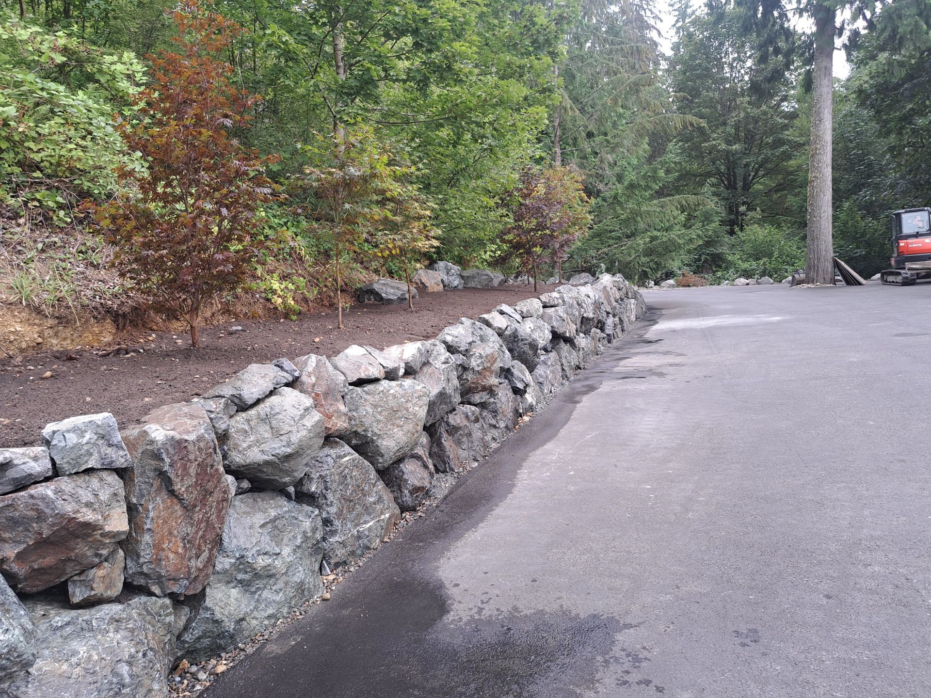 Jim | Rockery Wall, Landscaping, Road Repair & Sealcoating by Jireh Asphalt & Concrete Inc 