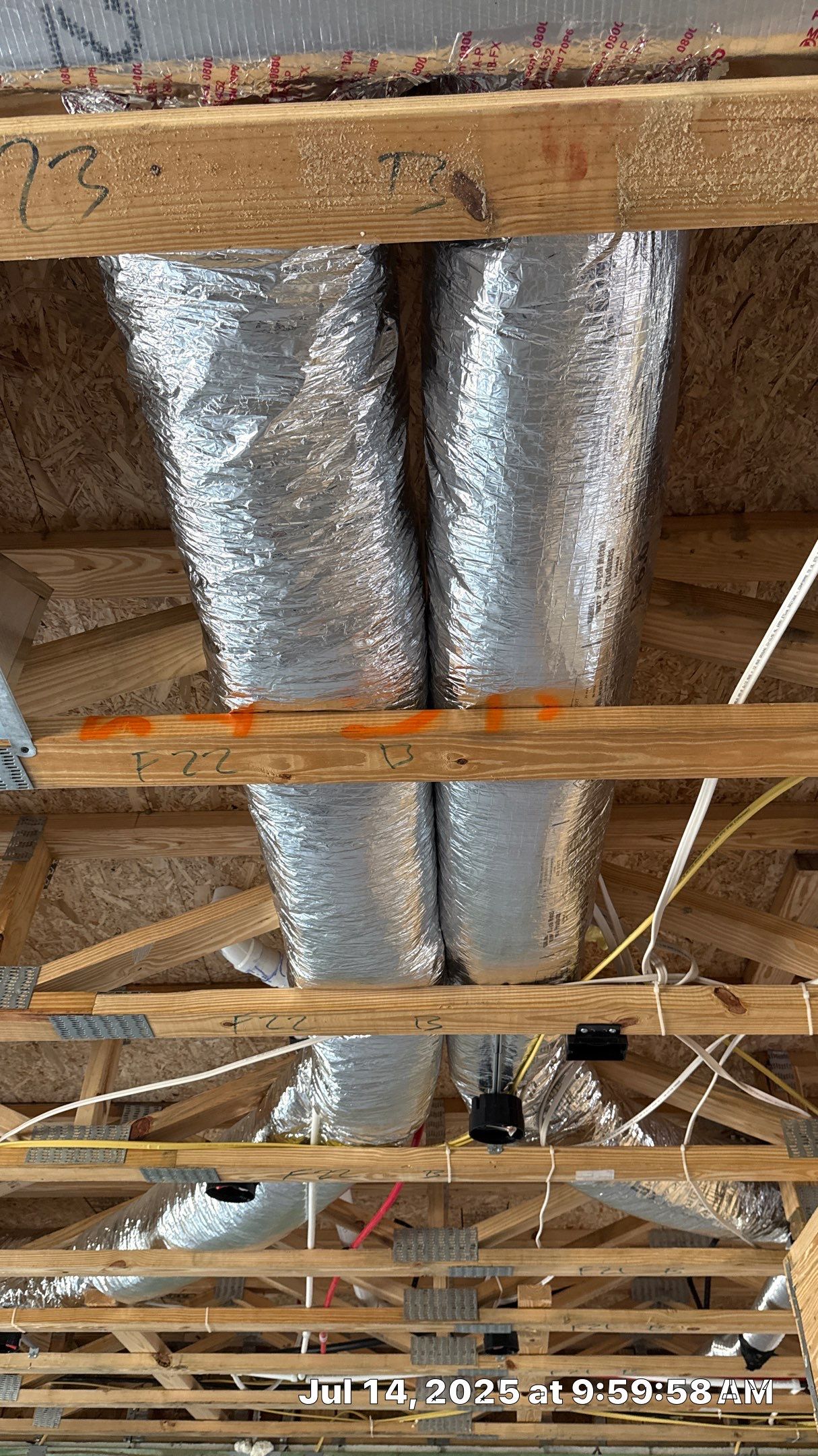 New Construction Pre Drywall Inspection by Building performance Solutions LLC