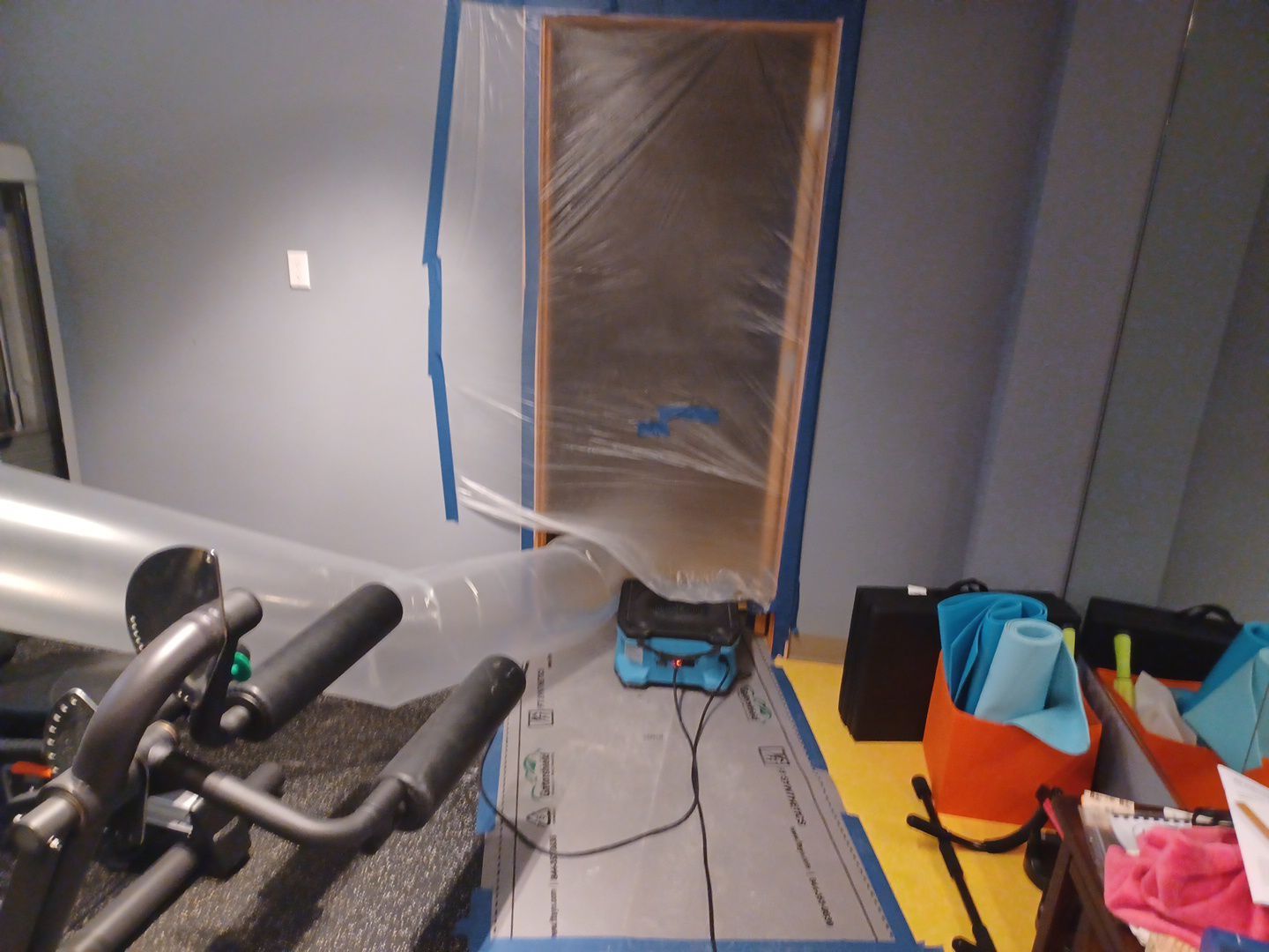 Project in Birmingham by EzDry Water Mitigation & Property Restoration